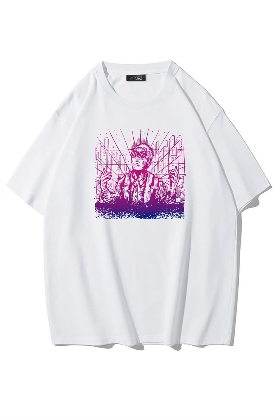 BRZ Collection Unisex Oversize VR City T-shirt