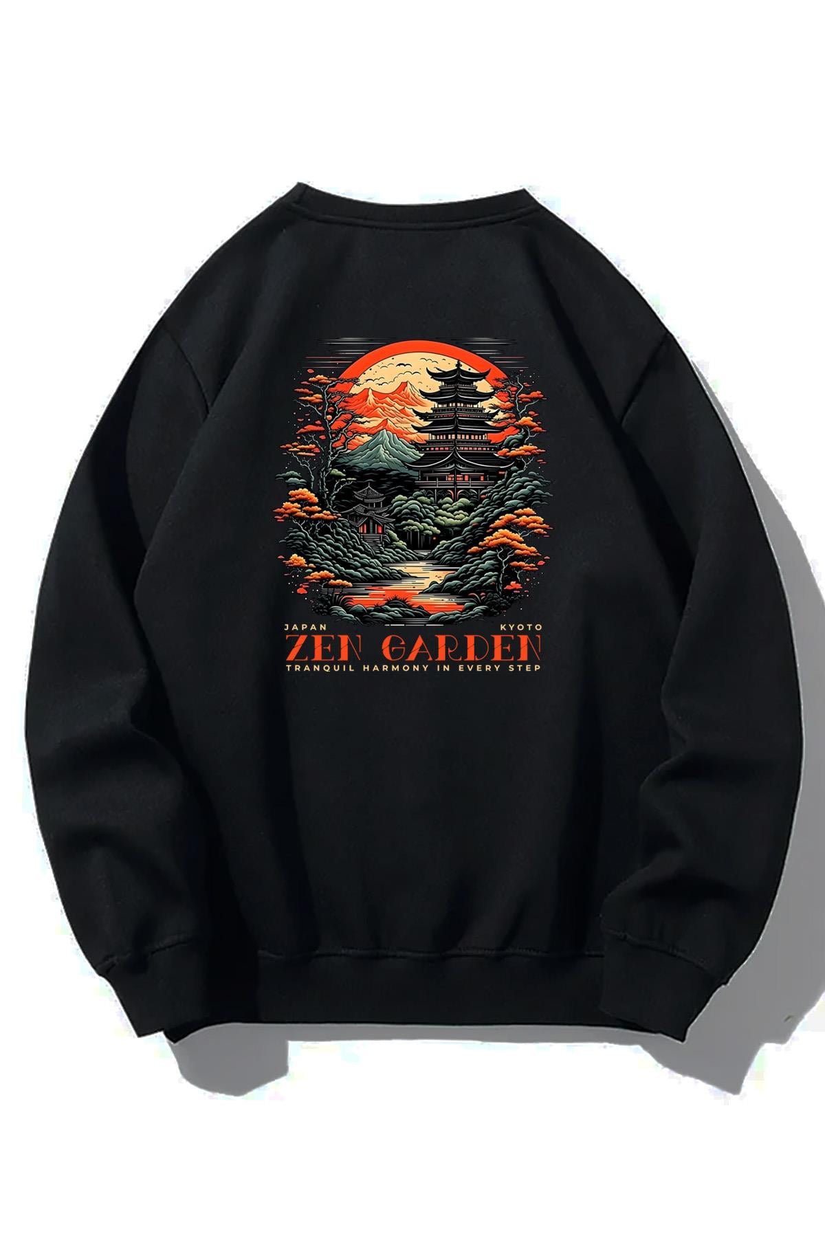 BRZ Collection Unisex Oversize Zen Garden Sweatshirt