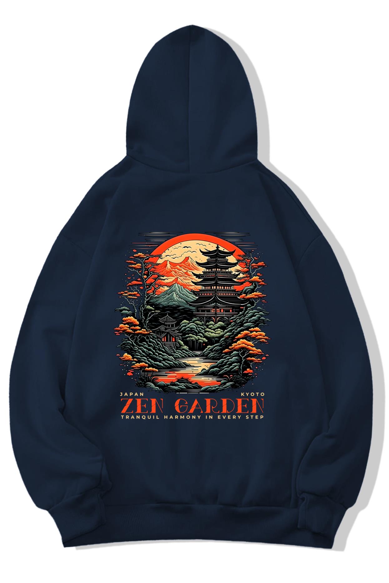 BRZ Collection Unisex Oversize Zen Garden Hoodie