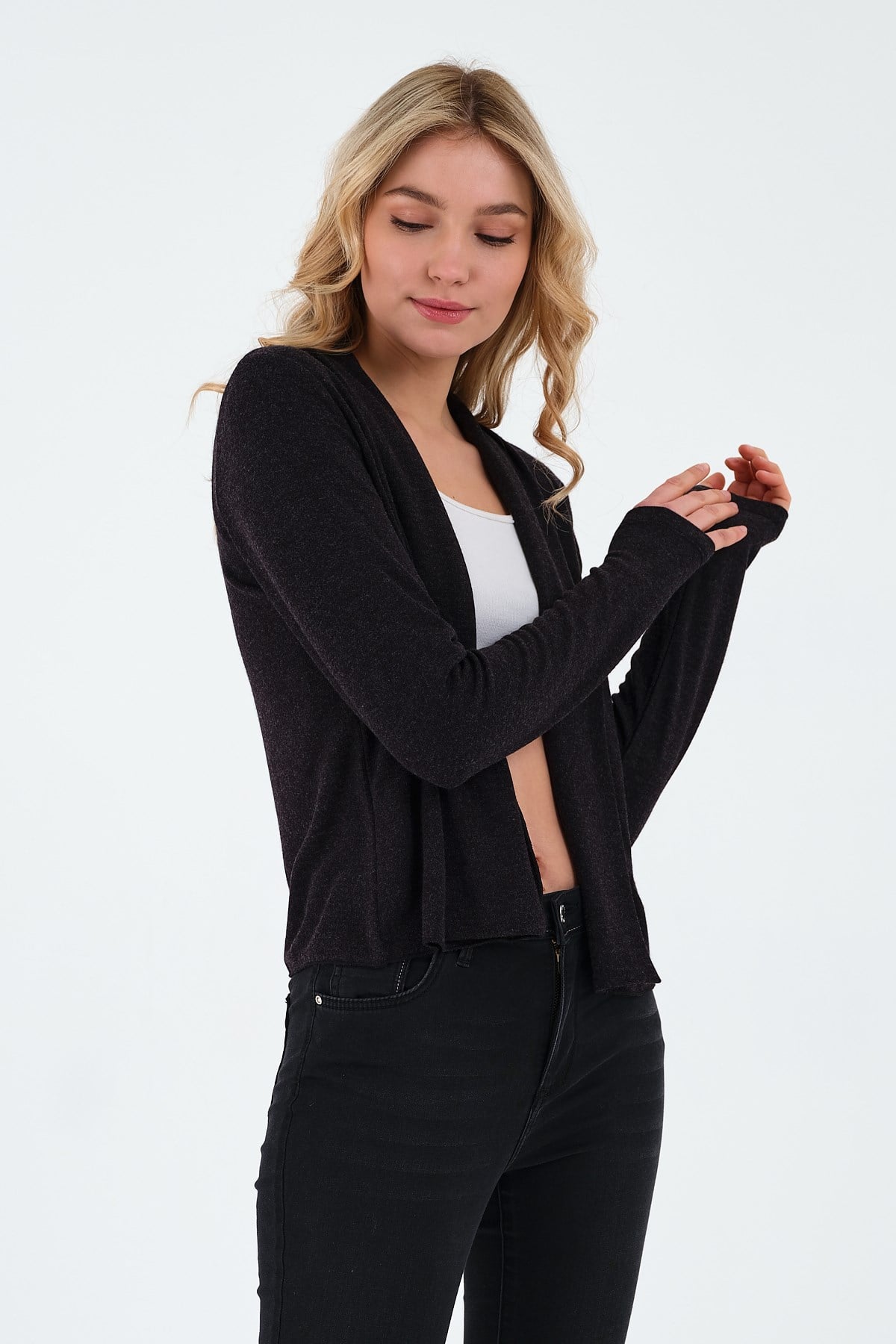 BRZ Collection Viskon Kadın Hırka