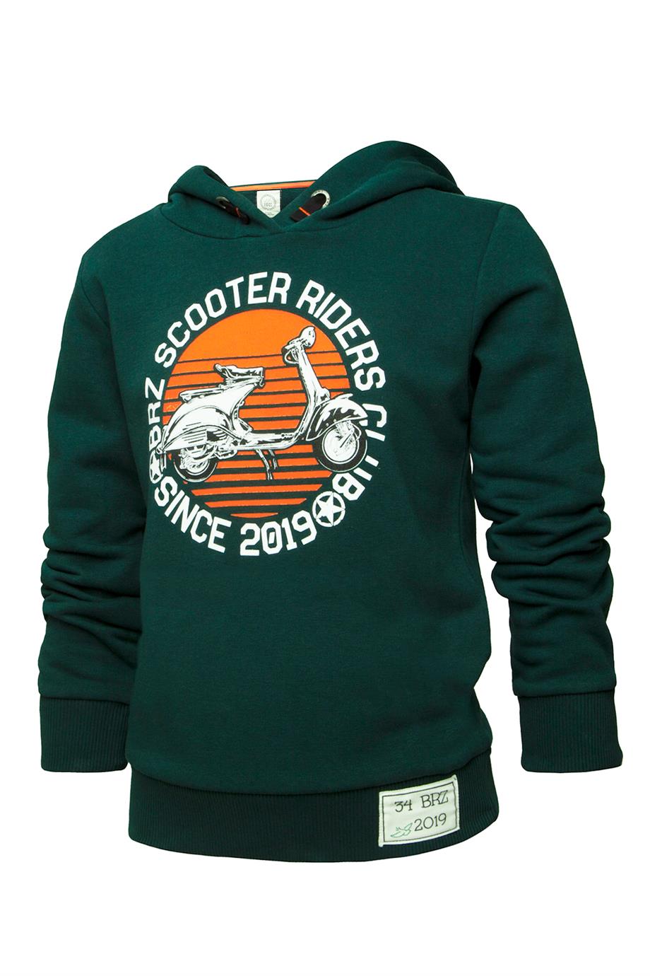 BRZ Kids Baskılı Erkek Çocuk Kapüşonlu Sweatshirt