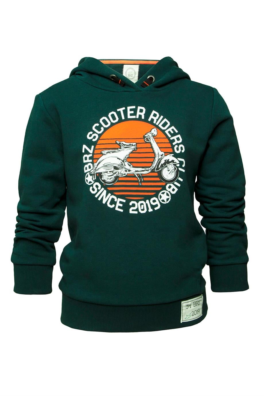 BRZ Kids Baskılı Erkek Çocuk Kapüşonlu Sweatshirt