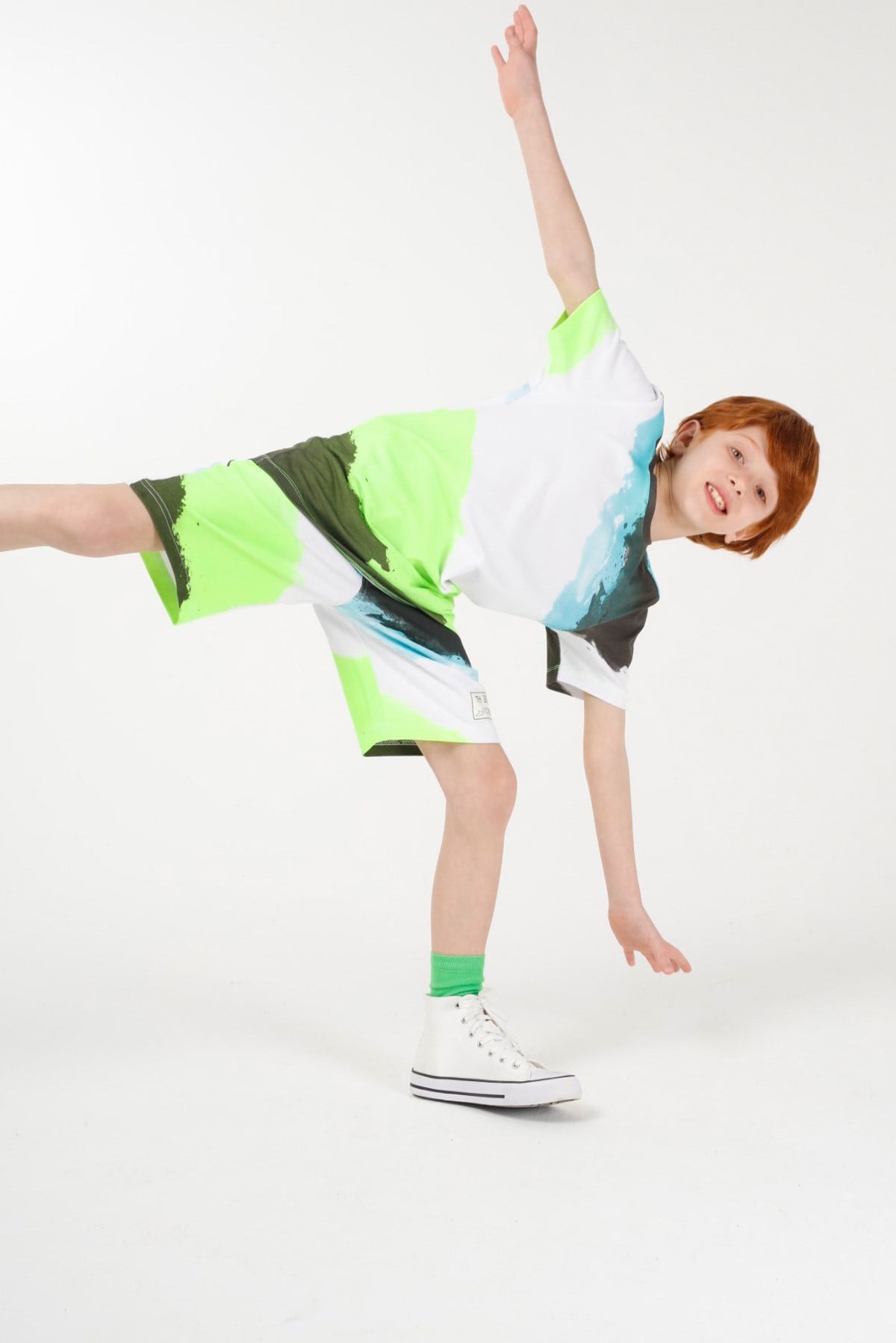 BRZ Kids Baskılı Erkek Çocuk Kısa Kollu T-shirt