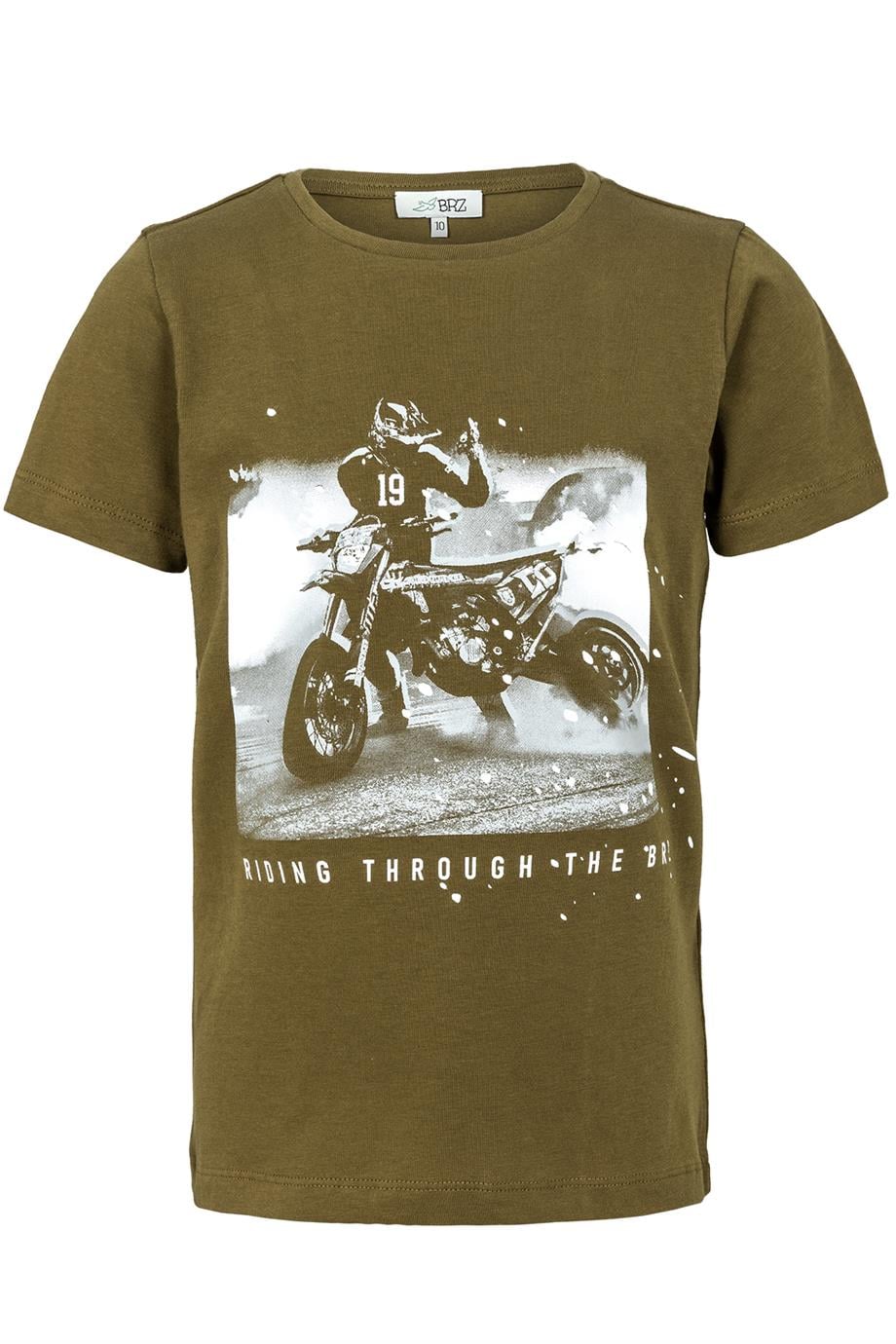 BRZ Kids Baskılı Erkek Çocuk Kısa Kollu T-shirt
