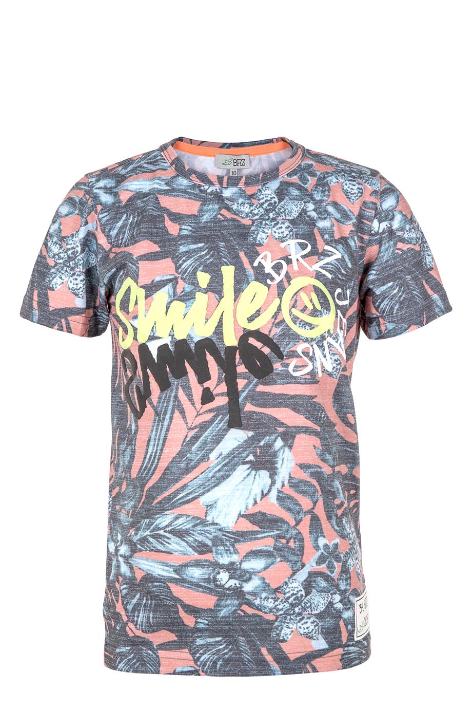 BRZ Kids Baskılı Erkek Çocuk Kısa Kollu T-shirt