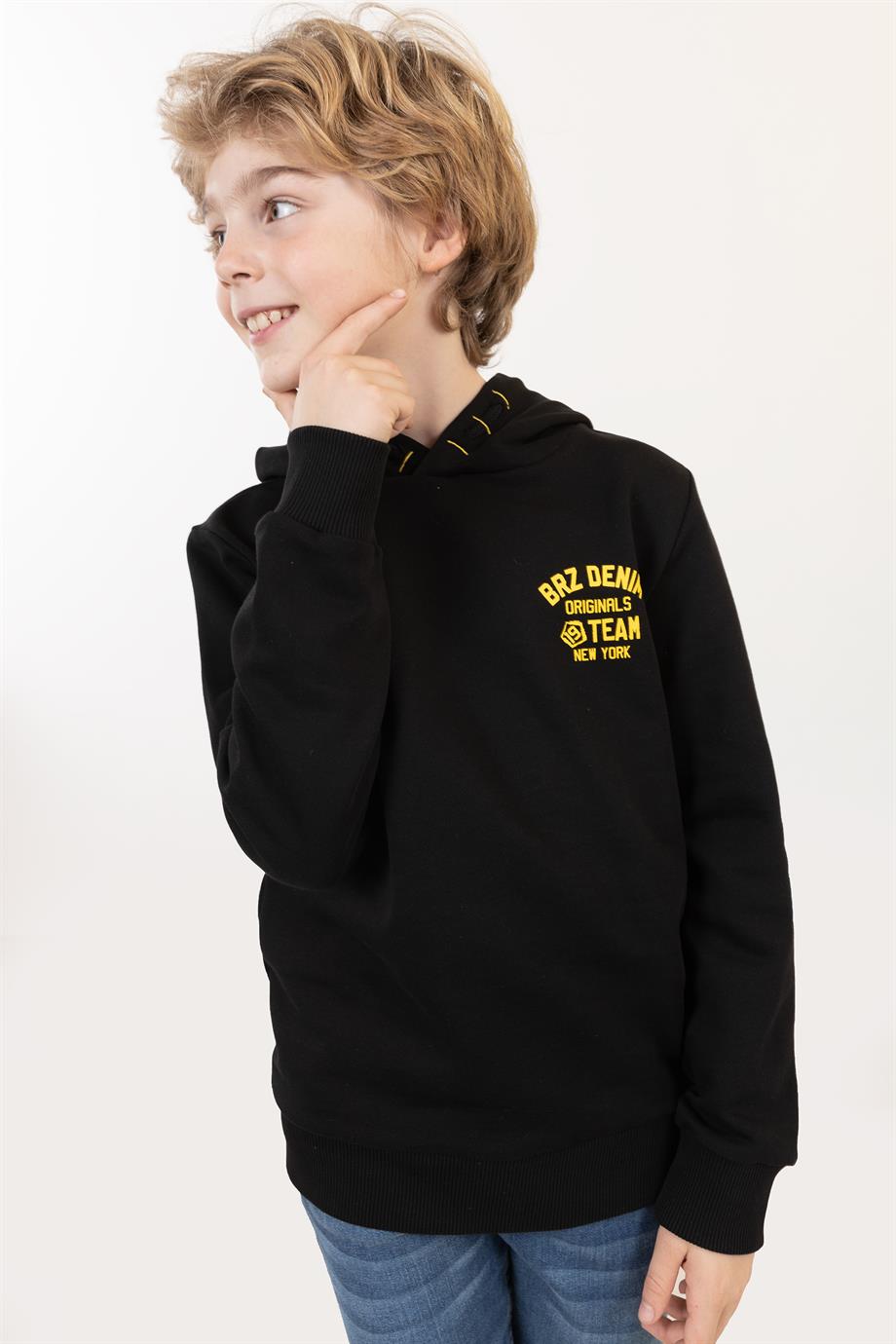 BRZ Kids Baskılı Erkek Çocuk Sweatshirt Hoodie