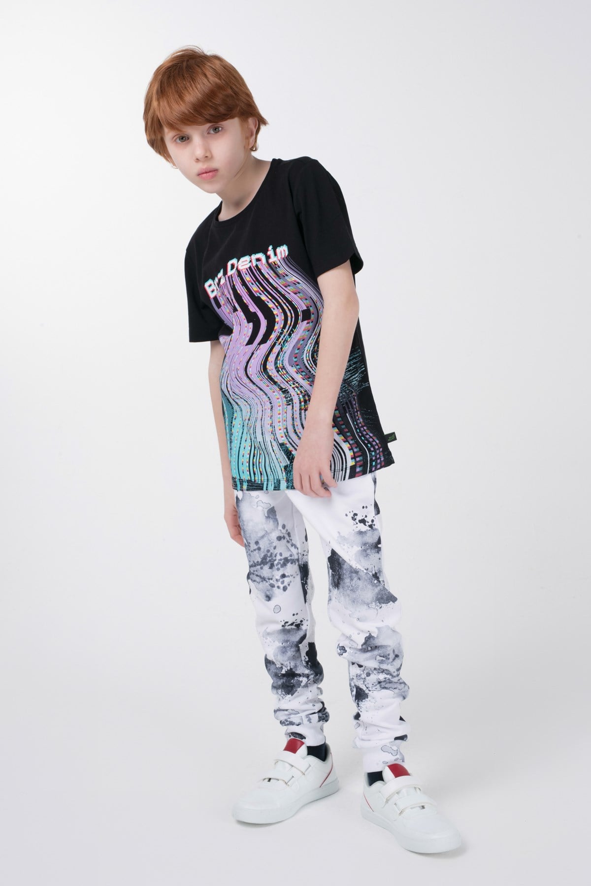 BRZ Kids Baskılı Erkek Çocuk T-shirt