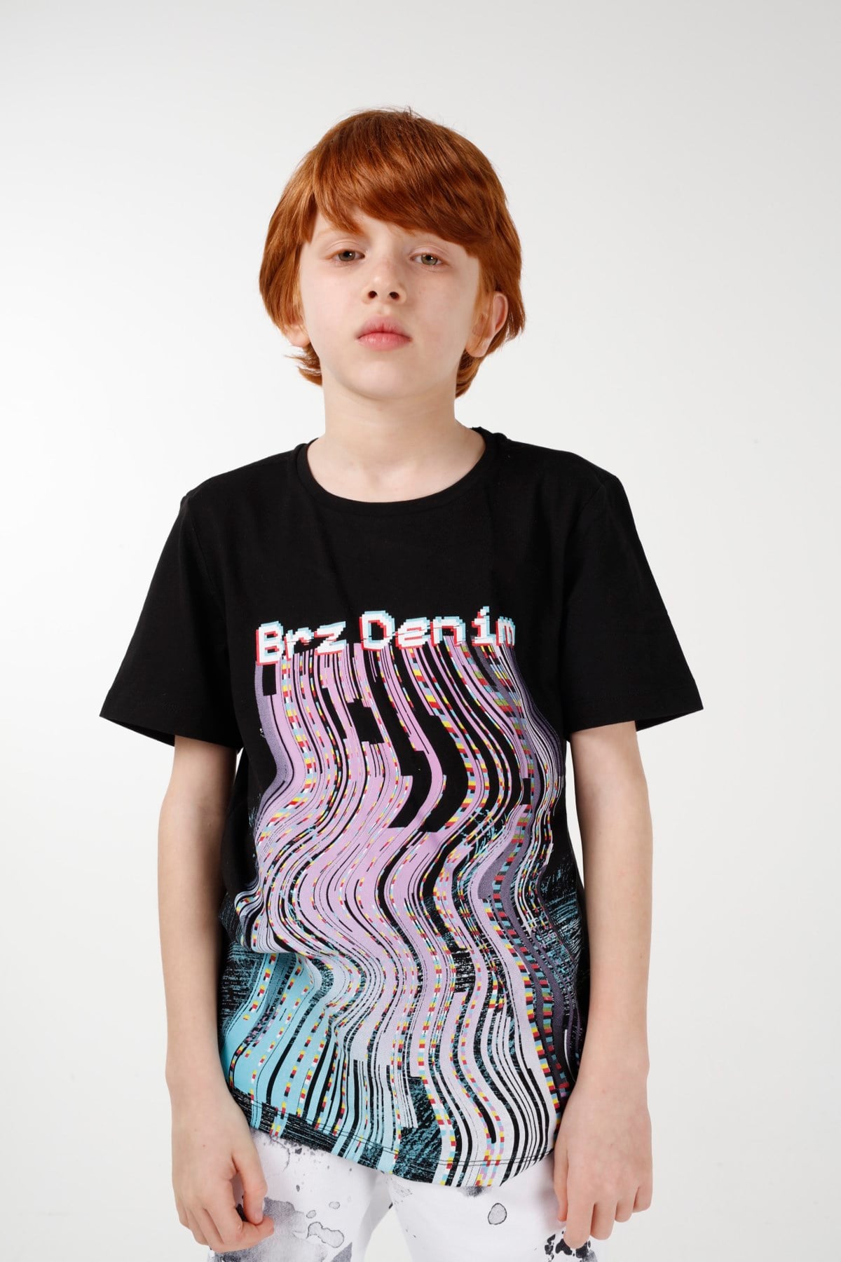 BRZ Kids Baskılı Erkek Çocuk T-shirt