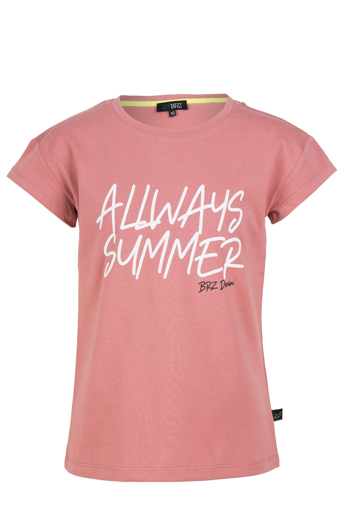 BRZ Kids Baskılı Kız Çocuk Kısa Kollu T-shirt