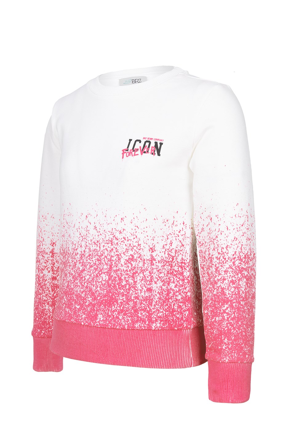 BRZ Kids Baskılı Kız Çocuk Sweatshirt Pantolon Takım