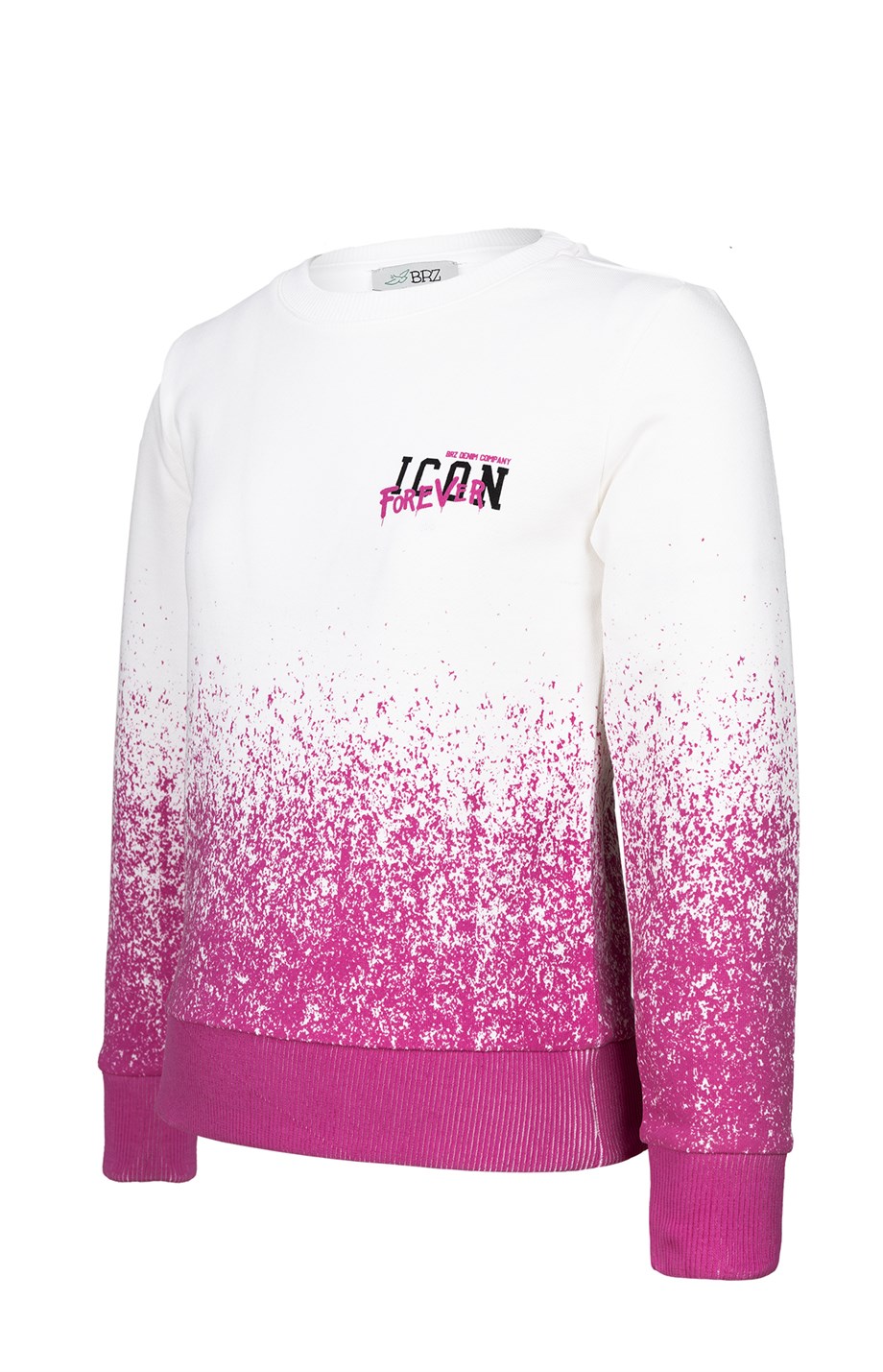 BRZ Kids Baskılı Kız Çocuk Sweatshirt Pantolon Takım