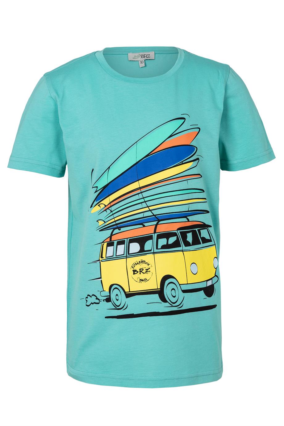 BRZ Kids Baskılı Unisex Çocuk Kısa Kollu T-shirt