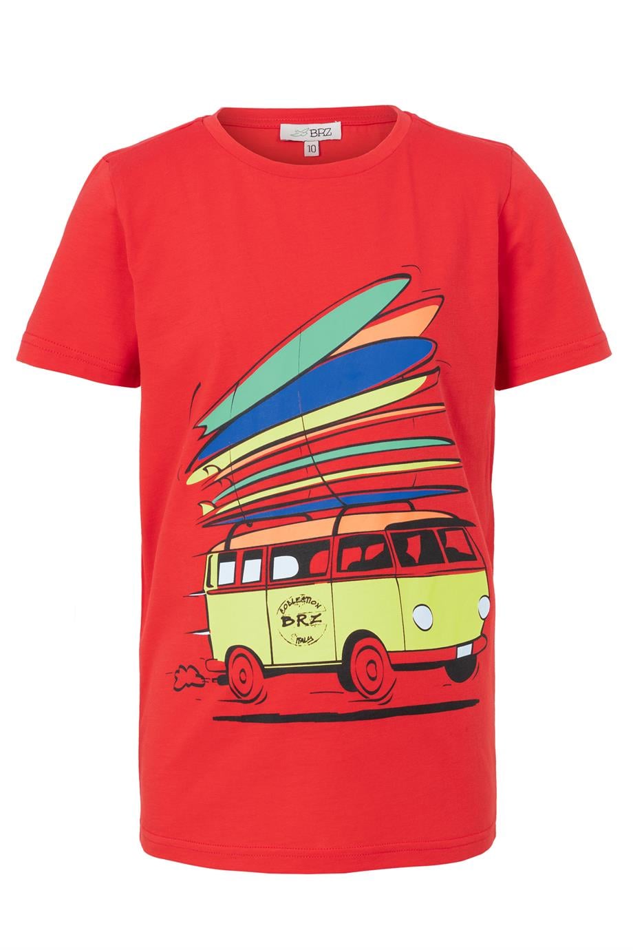 BRZ Kids Baskılı Unisex Çocuk Kısa Kollu T-shirt