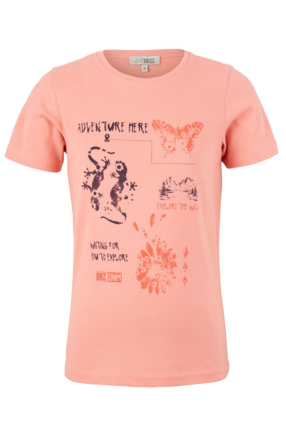 BRZ Kids Baskılı Unisex Çocuk T-shirt