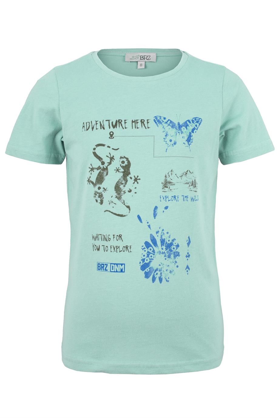 BRZ Kids Baskılı Unisex Çocuk T-shirt