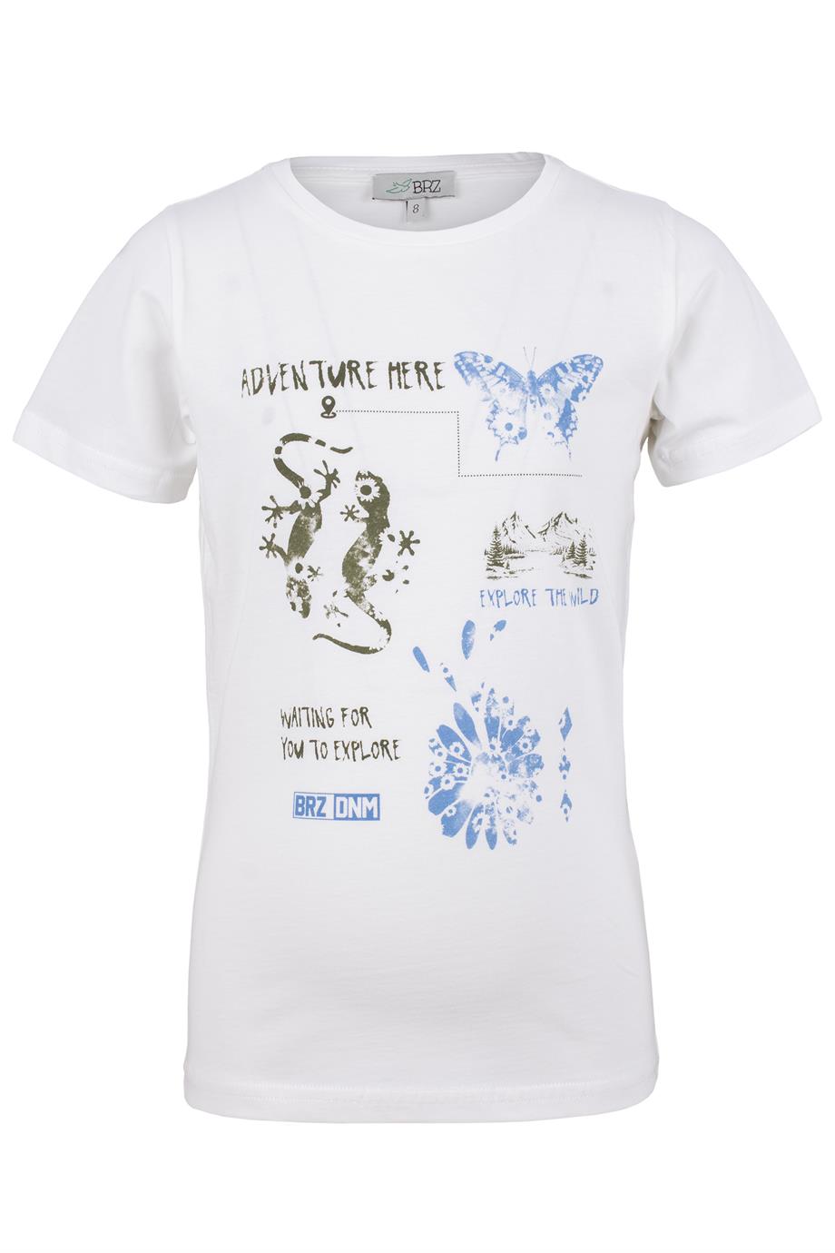 BRZ Kids Baskılı Unisex Çocuk T-shirt