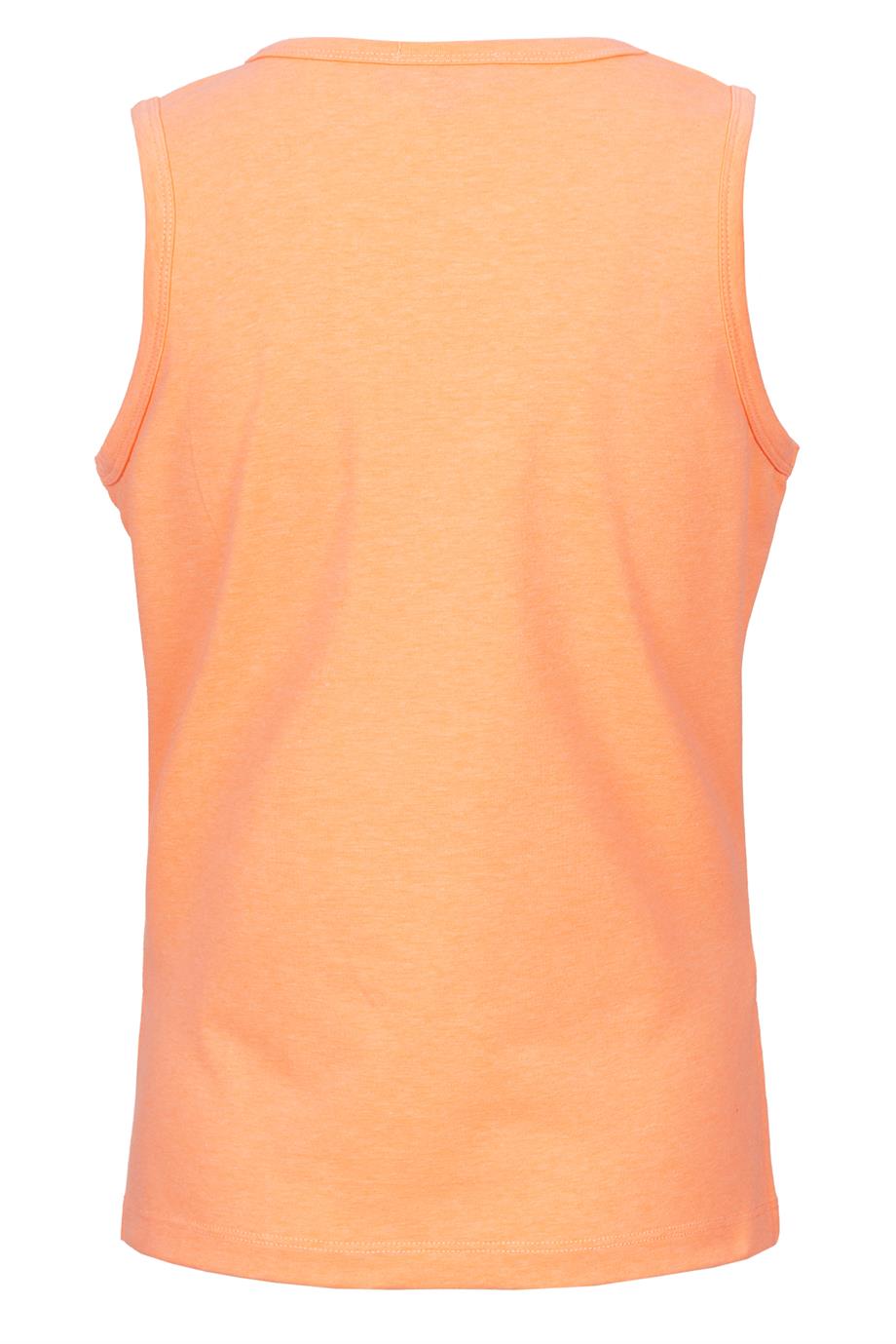 BRZ Kids Baskılı Yırtmaçlı Kız Çocuk Sıfır Kol T-shirt