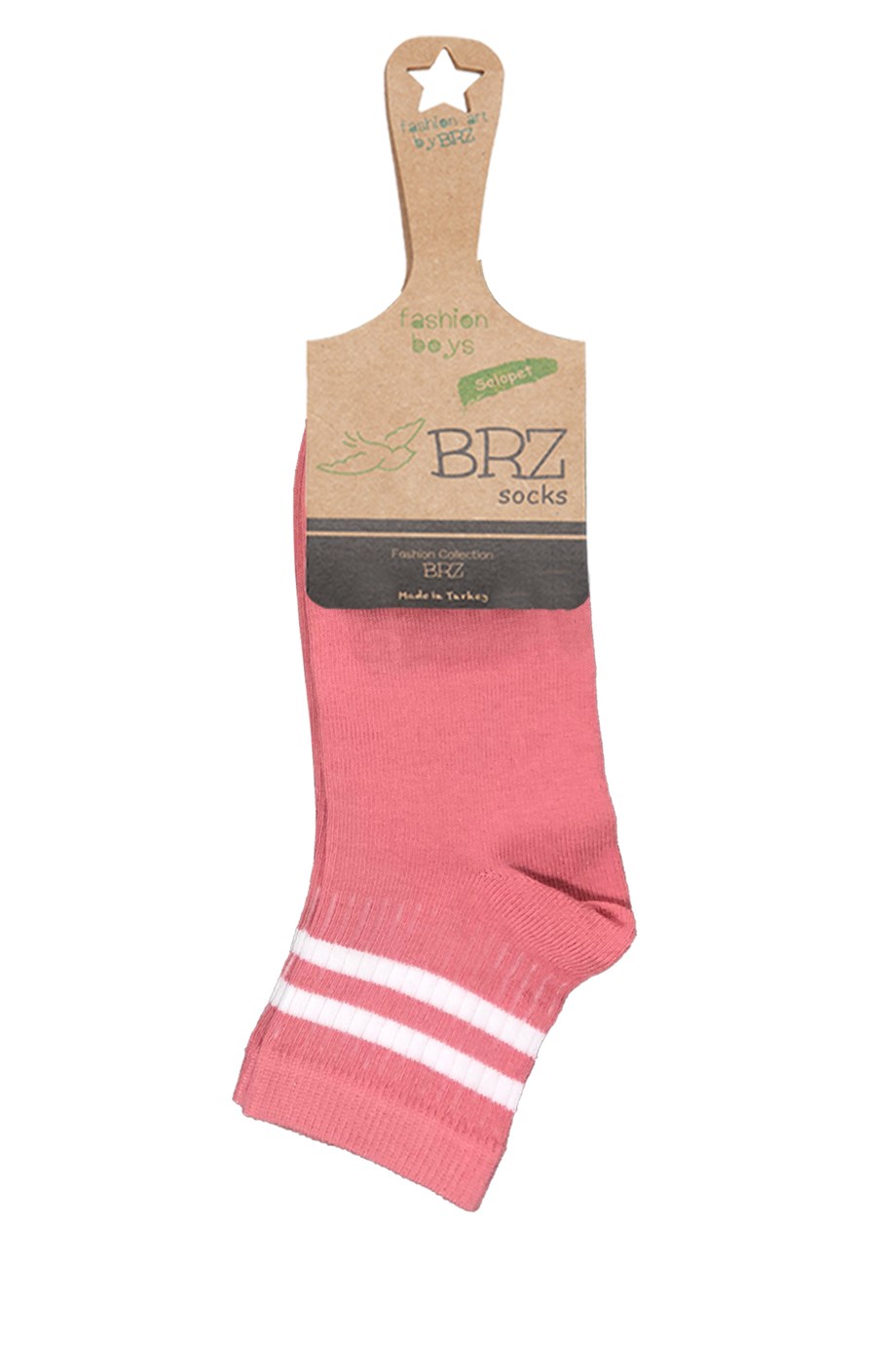 BRZ Kids Çemberli Erkek Çocuk Çorabı 4lü Set