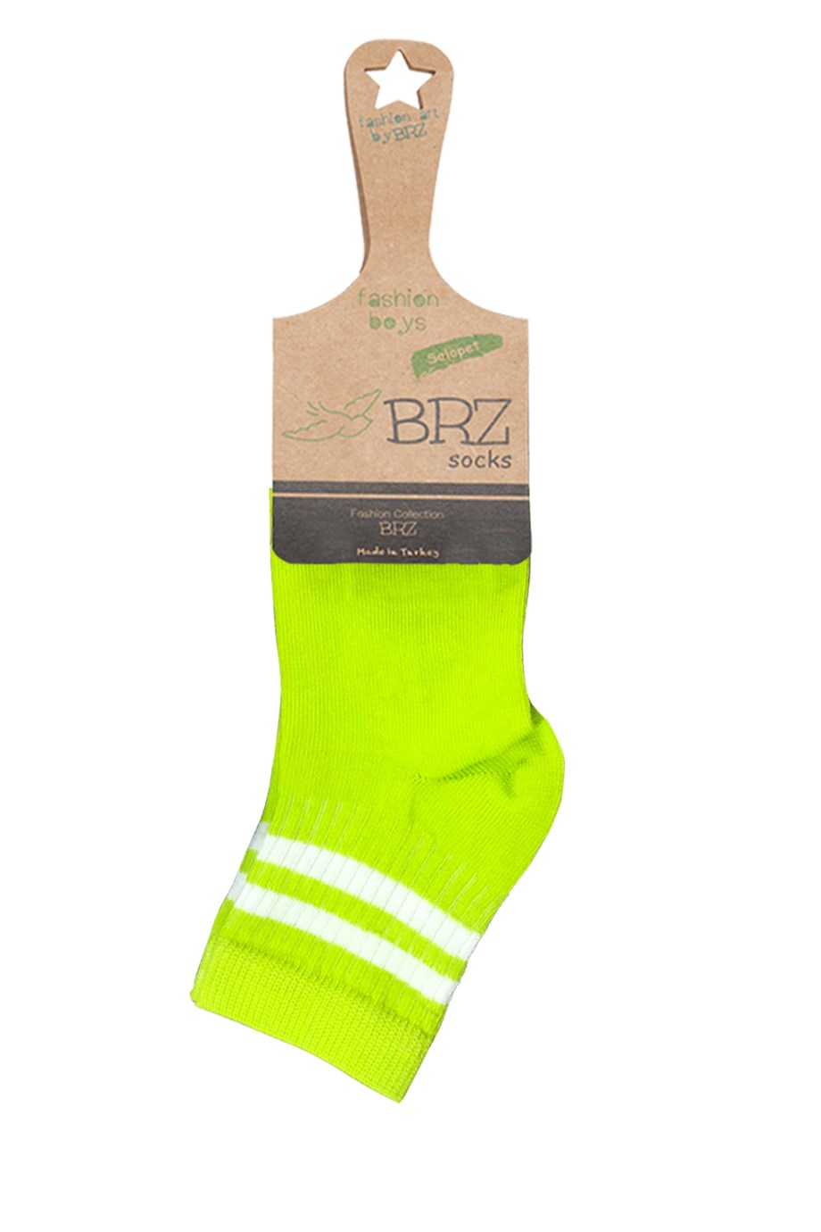 BRZ Kids Çemberli Erkek Çocuk Çorabı 4lü Set