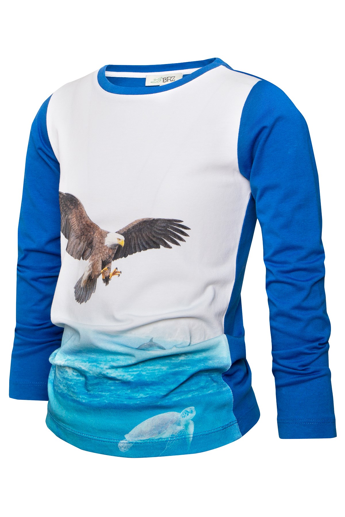 BRZ Kids Dijital Baskılı Erkek Çocuk Uzun Kollu T-shirt