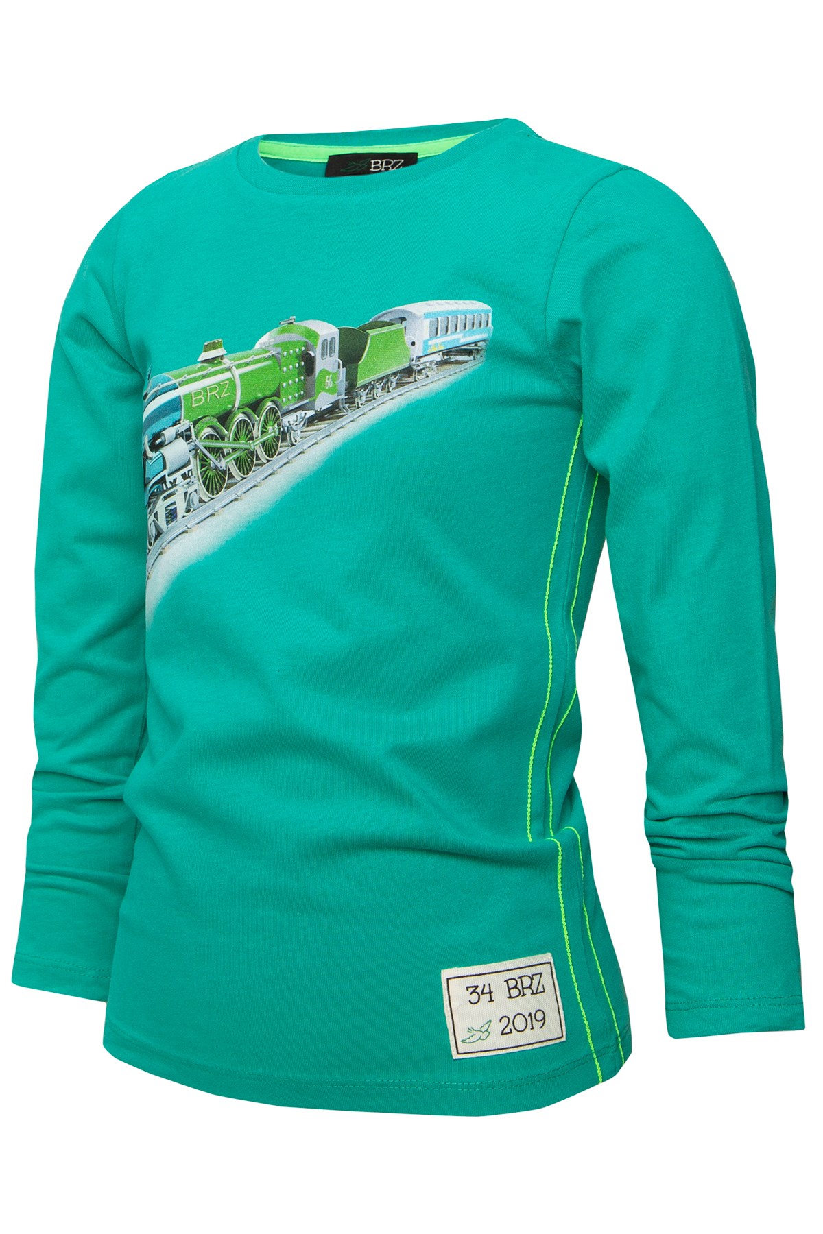 BRZ Kids Dijital Baskılı Erkek Çocuk Uzun Kollu T-shirt