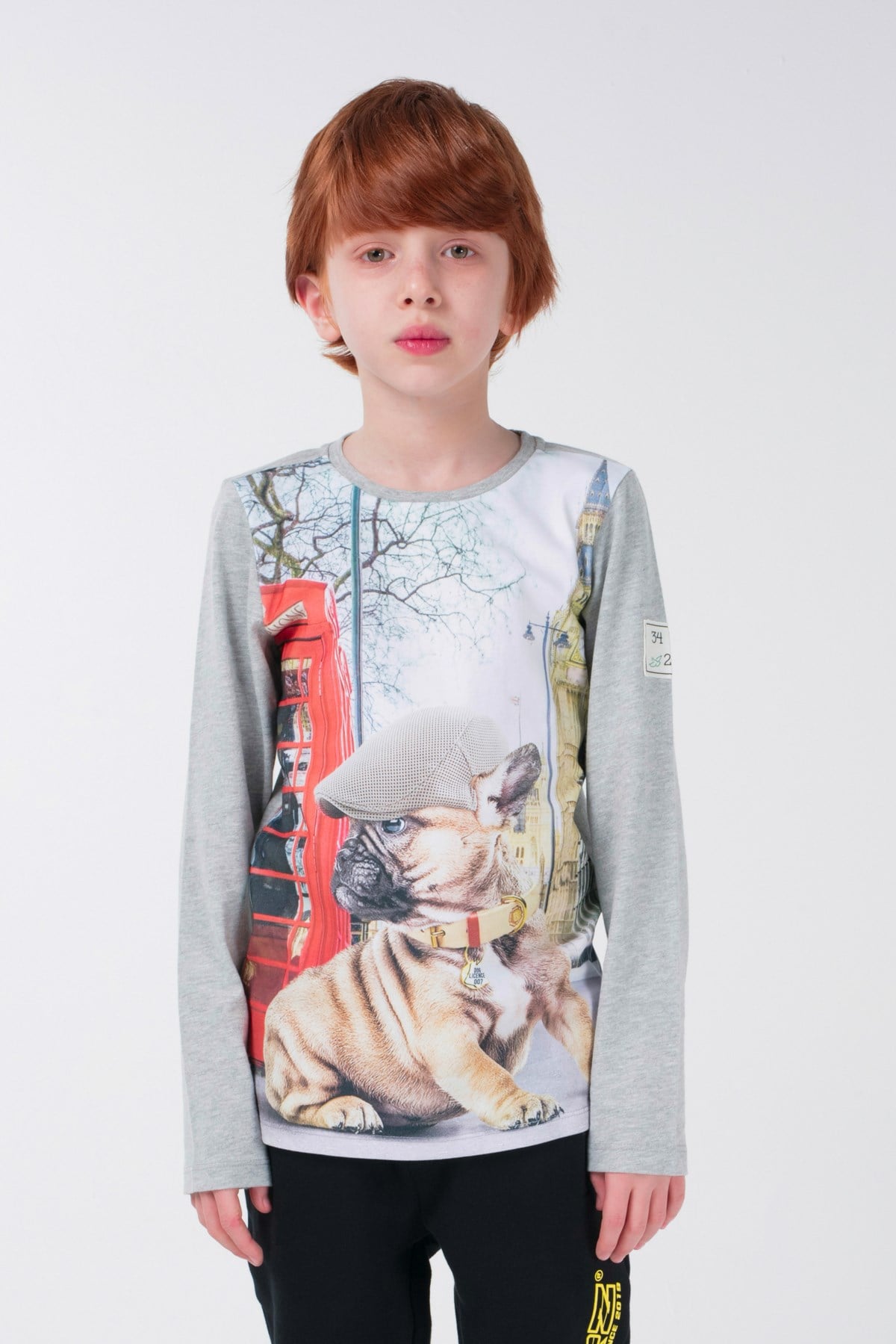 BRZ Kids Dijital Baskılı Uzun Kollu T-shirt