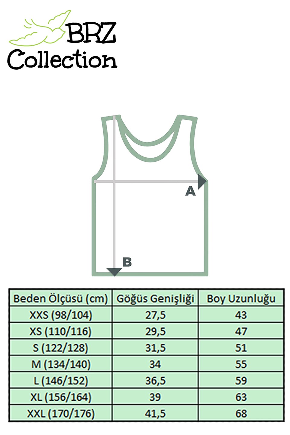 Brz Kids Erkek Çocuk Atlet 3Lü Set