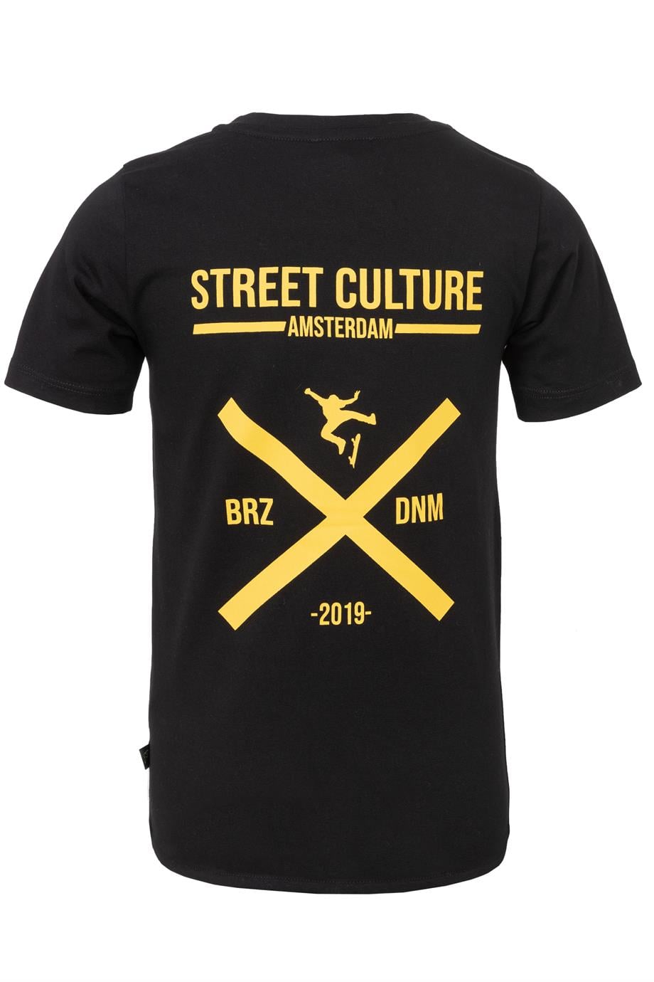 BRZ Kids Erkek Çocuk Ön ve Arka Baskılı Kısa Kollu T-shirt