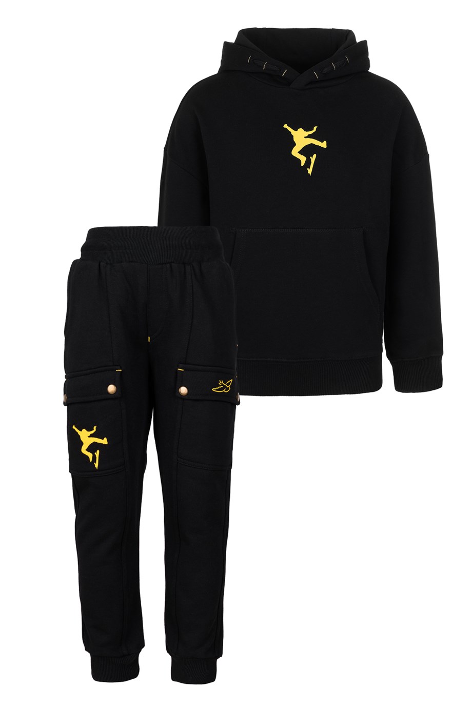 BRZ Kids Erkek Çocuk Kapüşonlu Sweatshirt Pantolon Takım