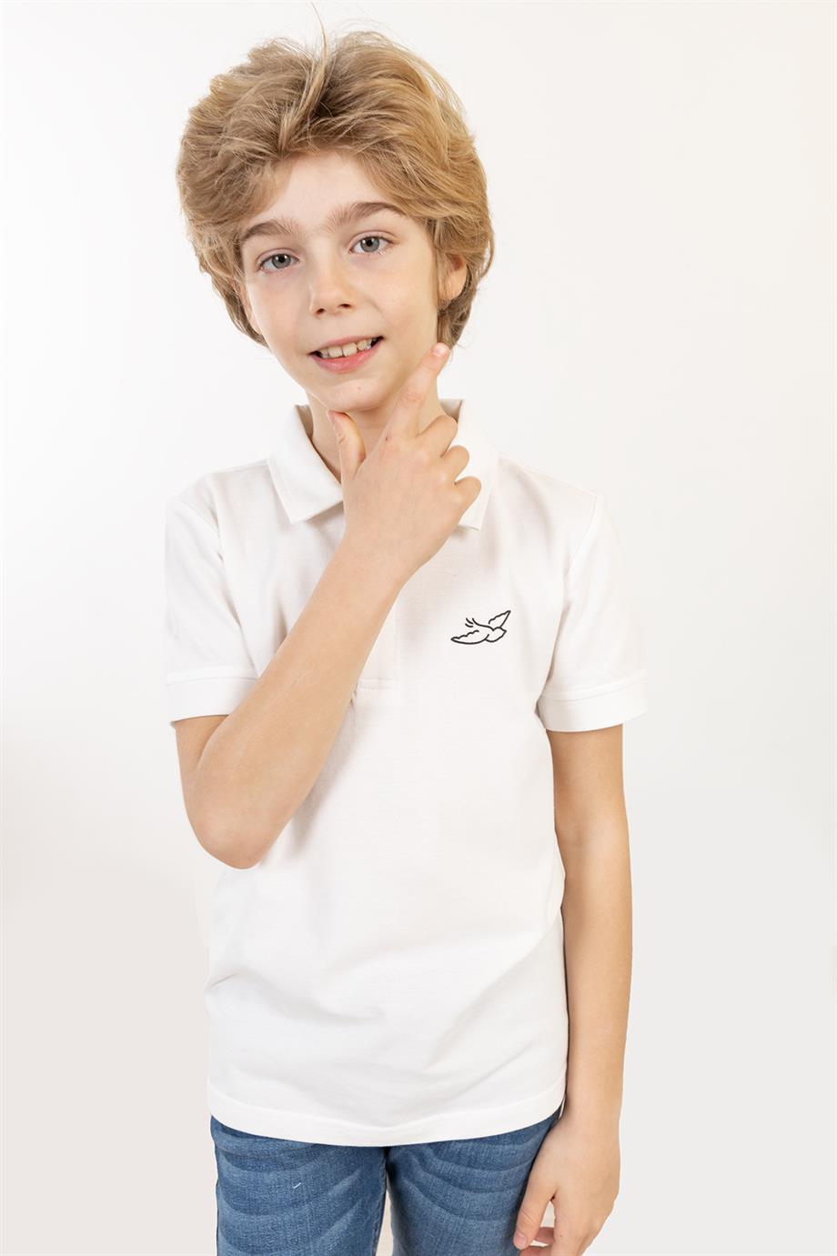 BRZ Kids Erkek Çocuk Polo Yaka T-shirt