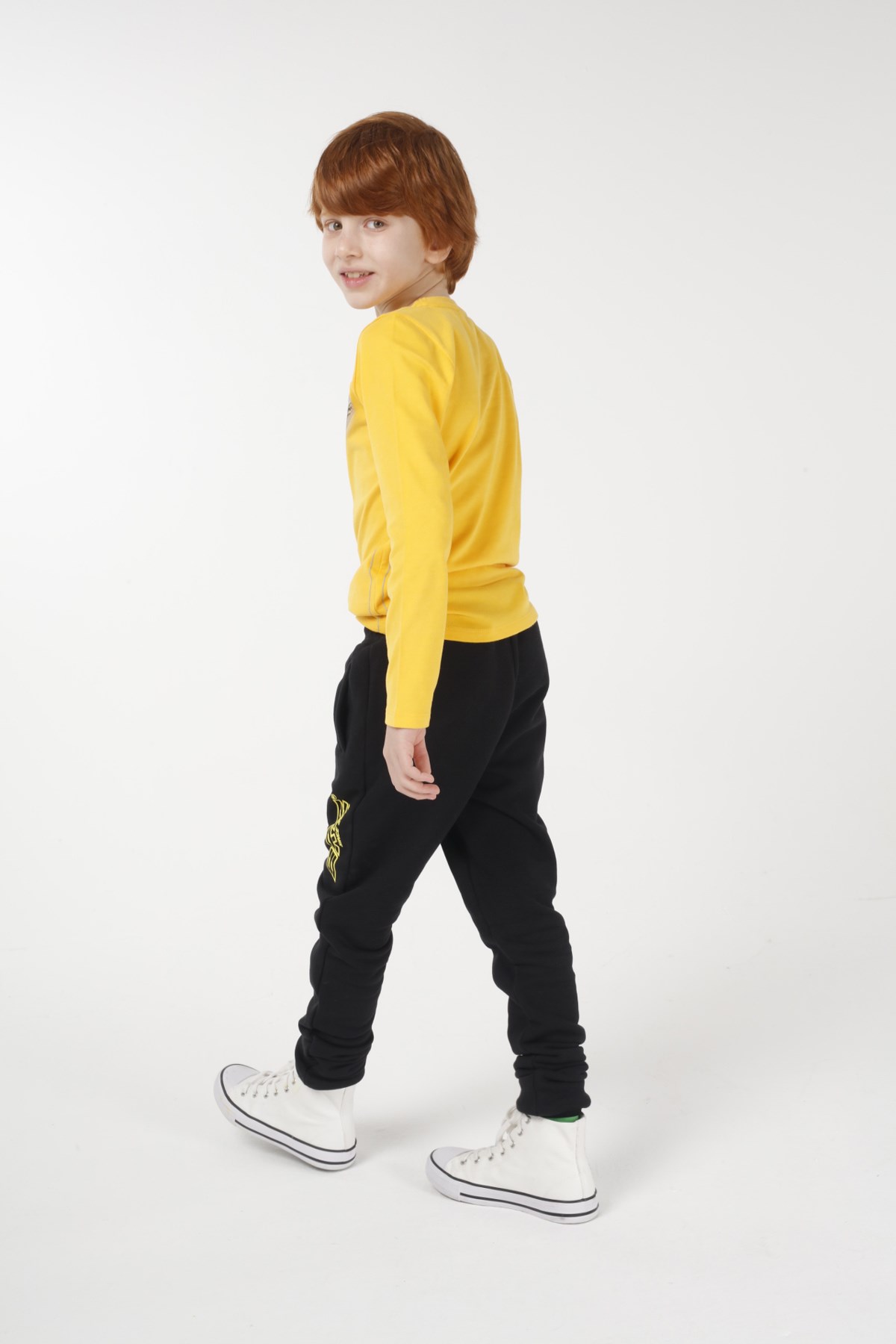 BRZ Kids Erkek Çocuk Siyah Pantolon