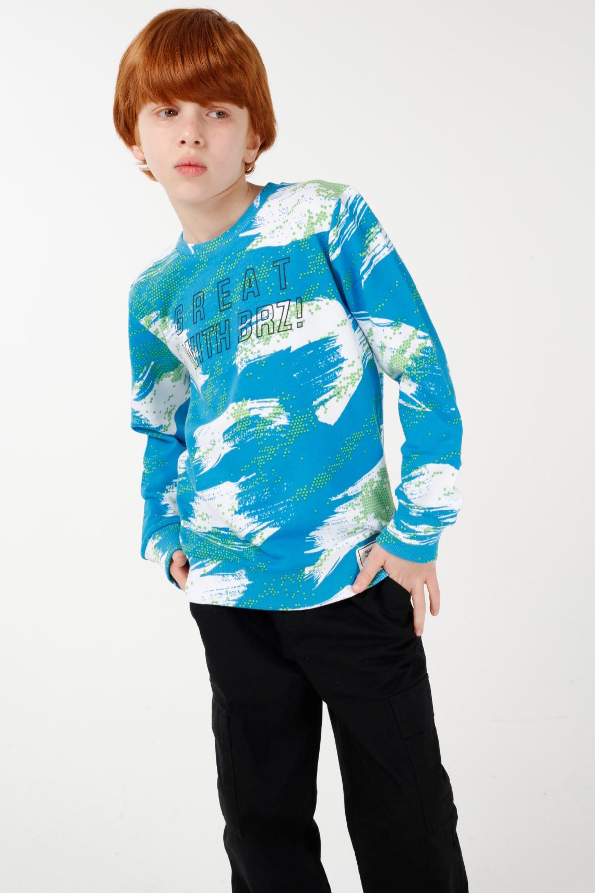 BRZ Kids Erkek Çocuk Sweatshirt