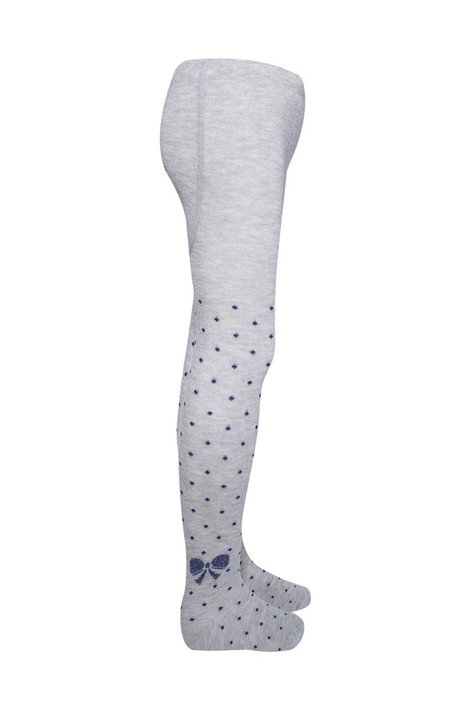 Brz Kids Fiyonk Desenli Kız Çocuk Külotlu Çorap 3lü set