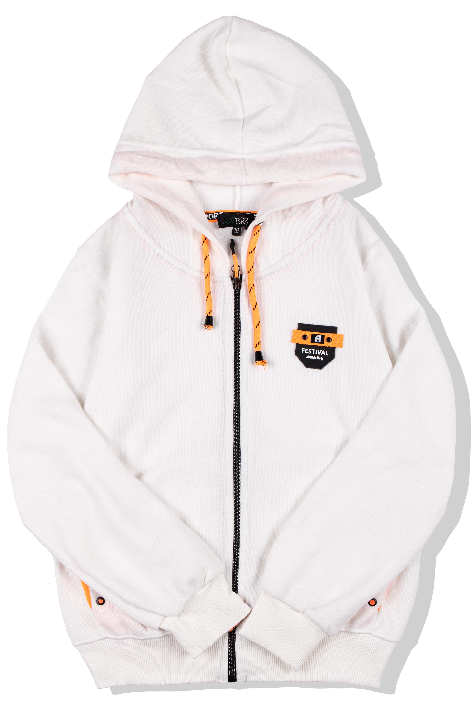 BRZ Kids Kapüşonlu Fermuarlı Sweatshirt