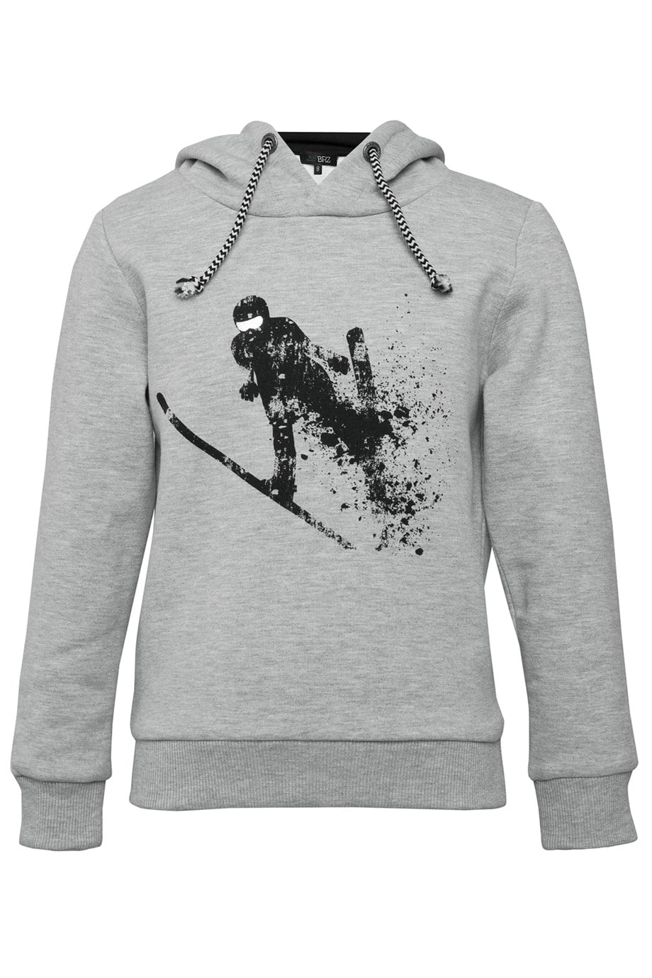 BRZ Kids Kayakçı Baskılı Kapüşonlu Sweatshirt Erkek Çocuk