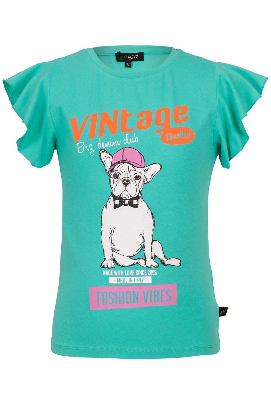 BRZ Kids Kız Çocuk Kısa Kollu T-shirt