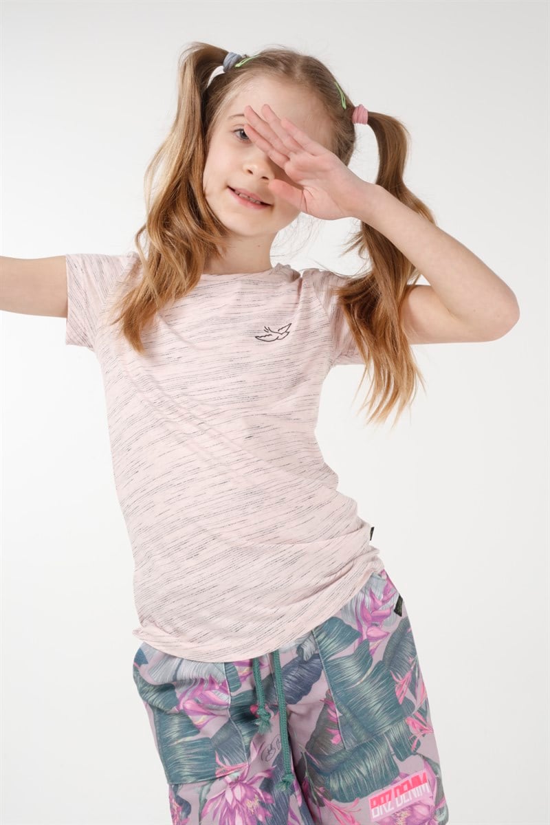 BRZ Kids Kız Çocuk Kısa Kollu T-shirt