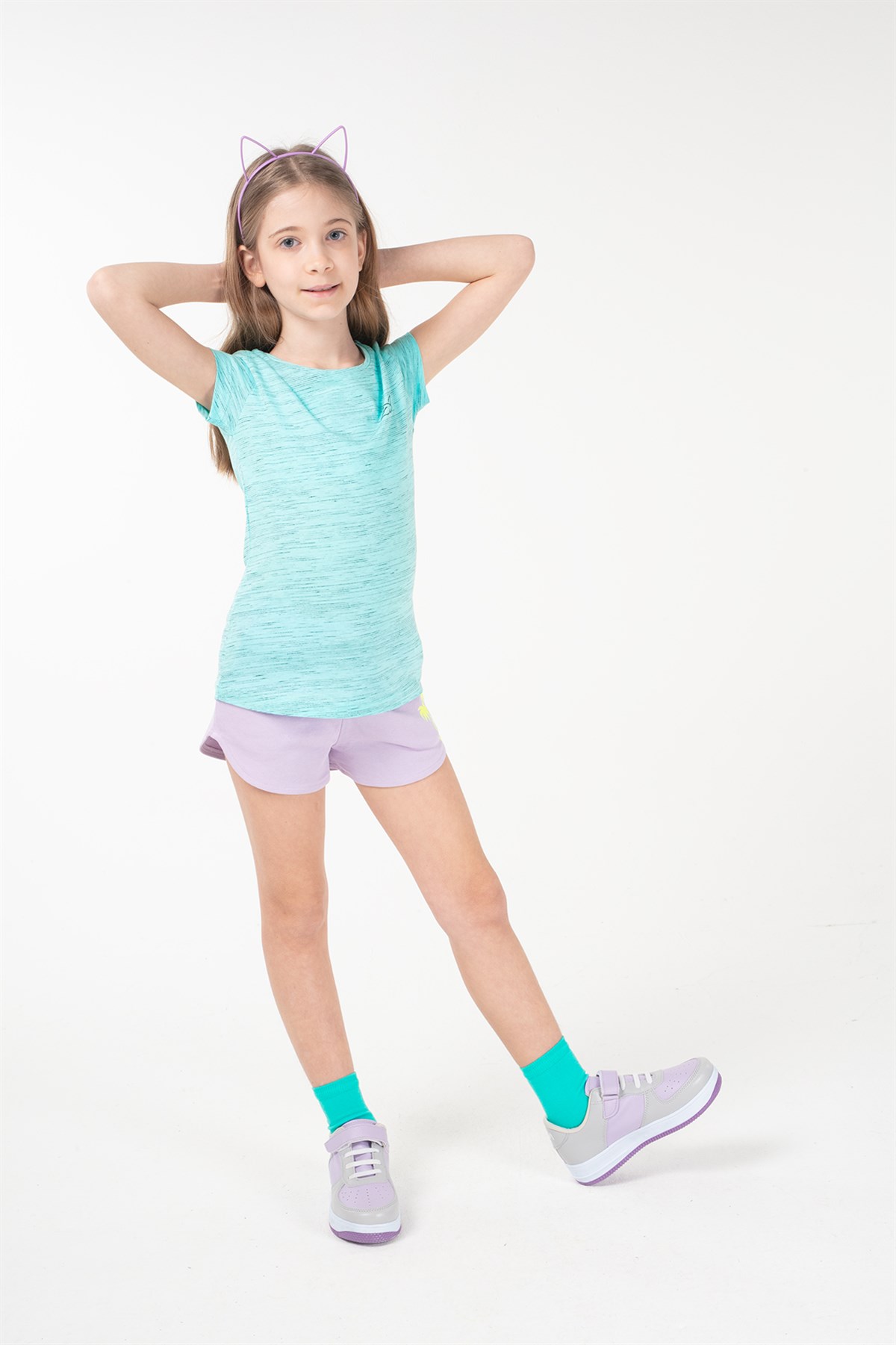 BRZ Kids Kız Çocuk Kısa Kollu T-shirt