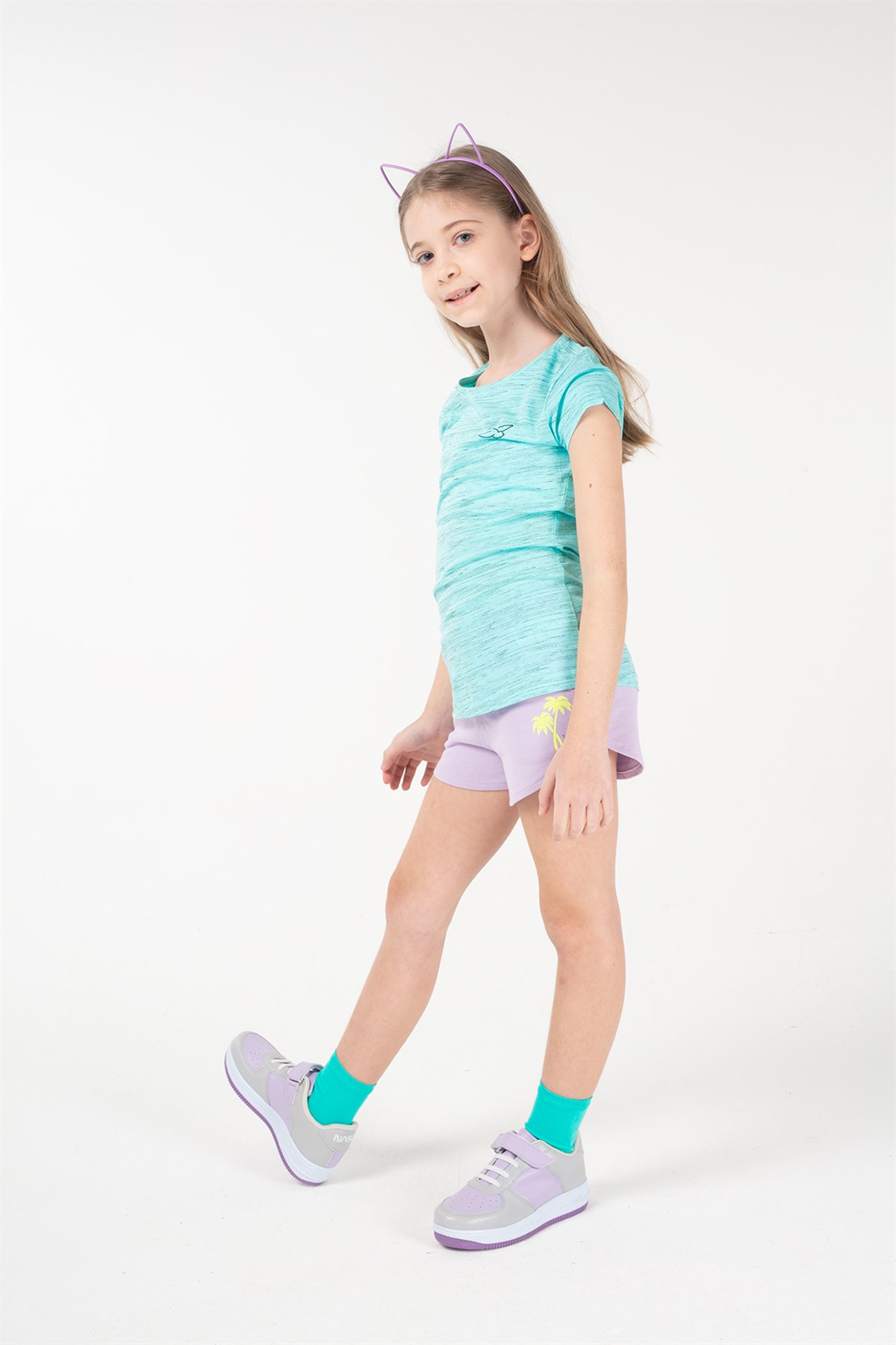 BRZ Kids Kız Çocuk Kısa Kollu T-shirt