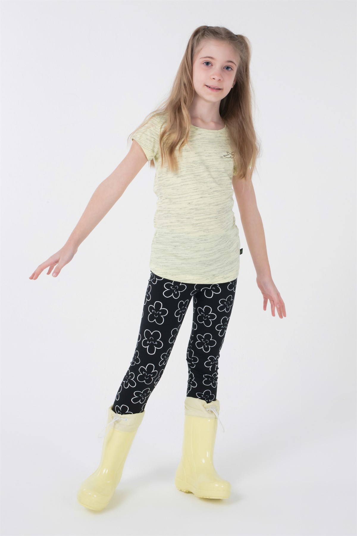 BRZ Kids Kız Çocuk Kısa Kollu T-shirt