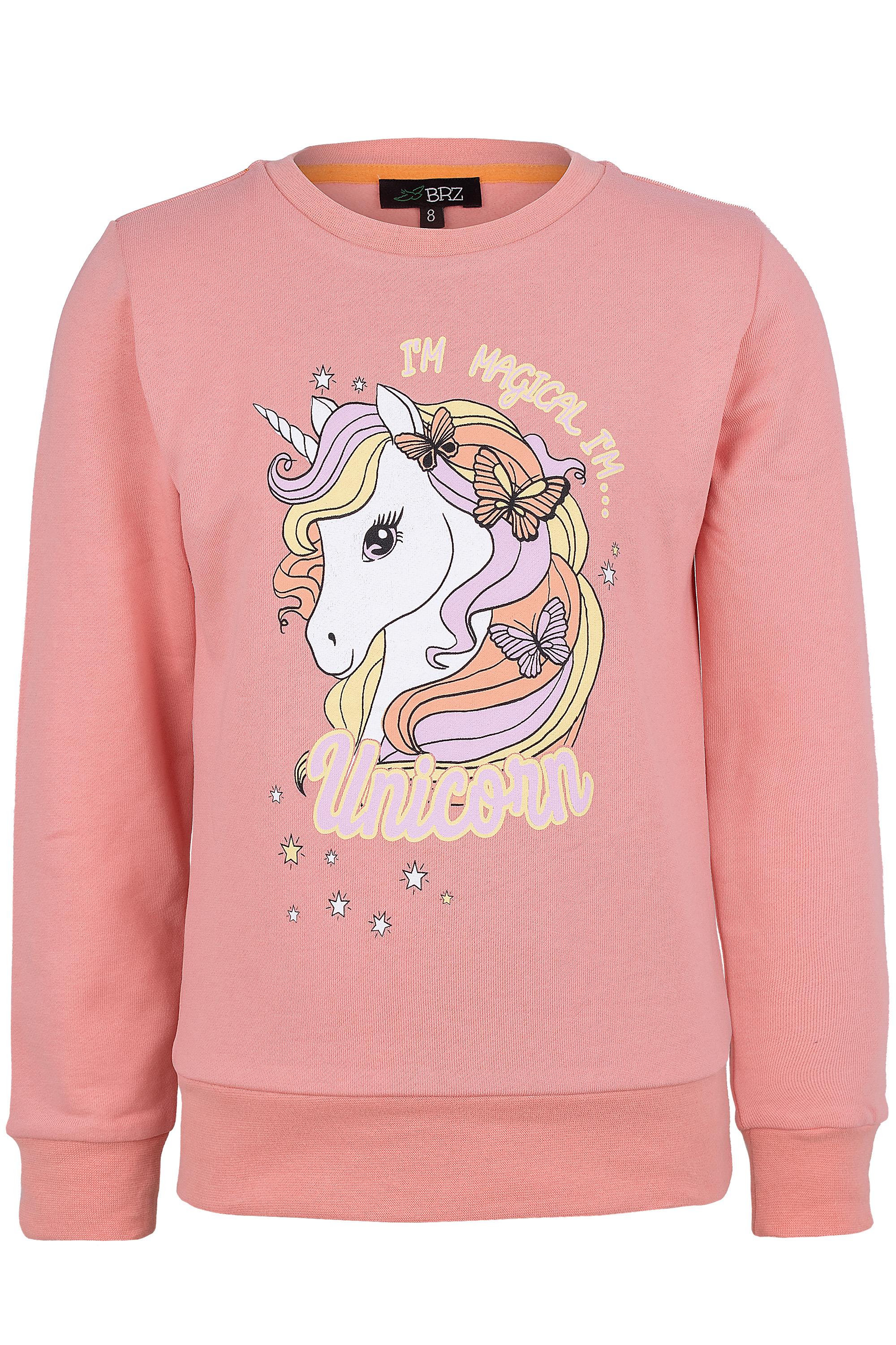 BRZ Kids Kız Çocuk Unicorn Baskılı Eşofman Takım