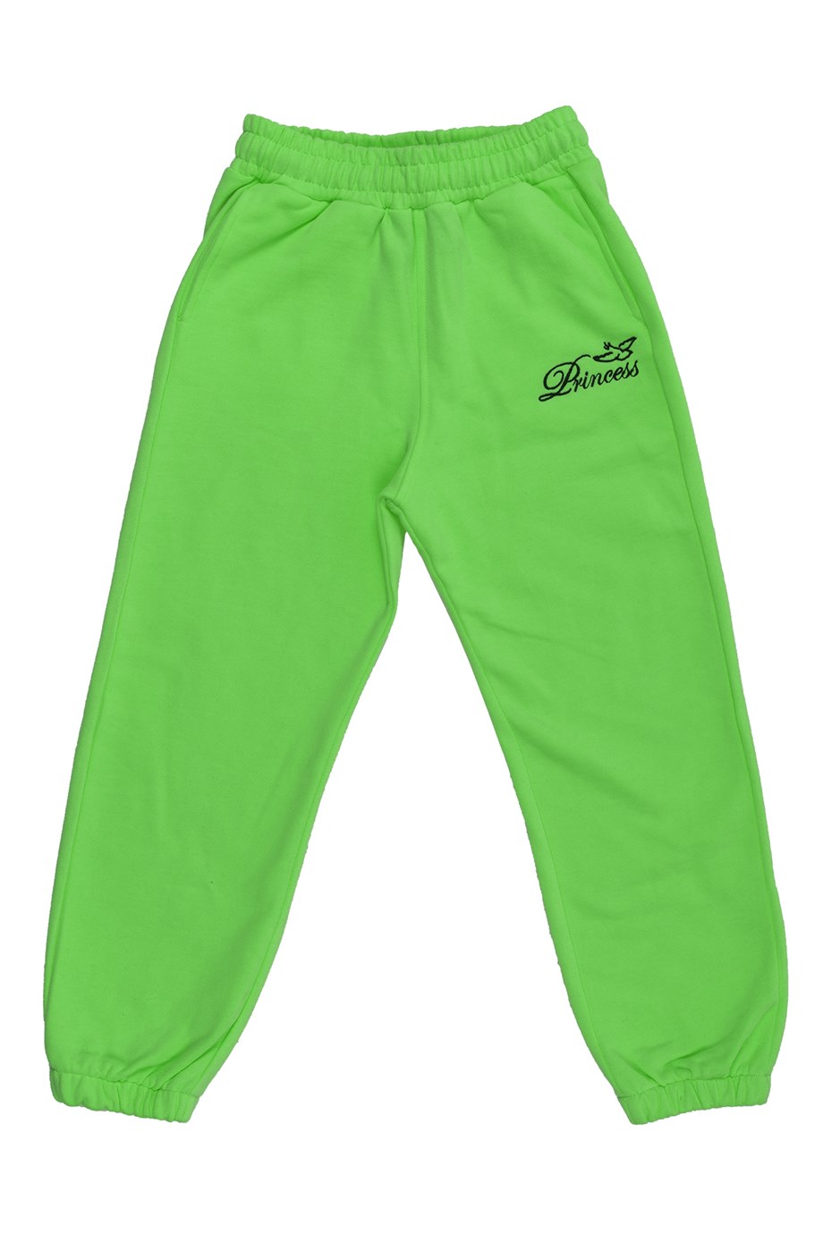 BRZ Kids Kız Çocuk Yeşil Crop Sweatshirt Pantolon Takım