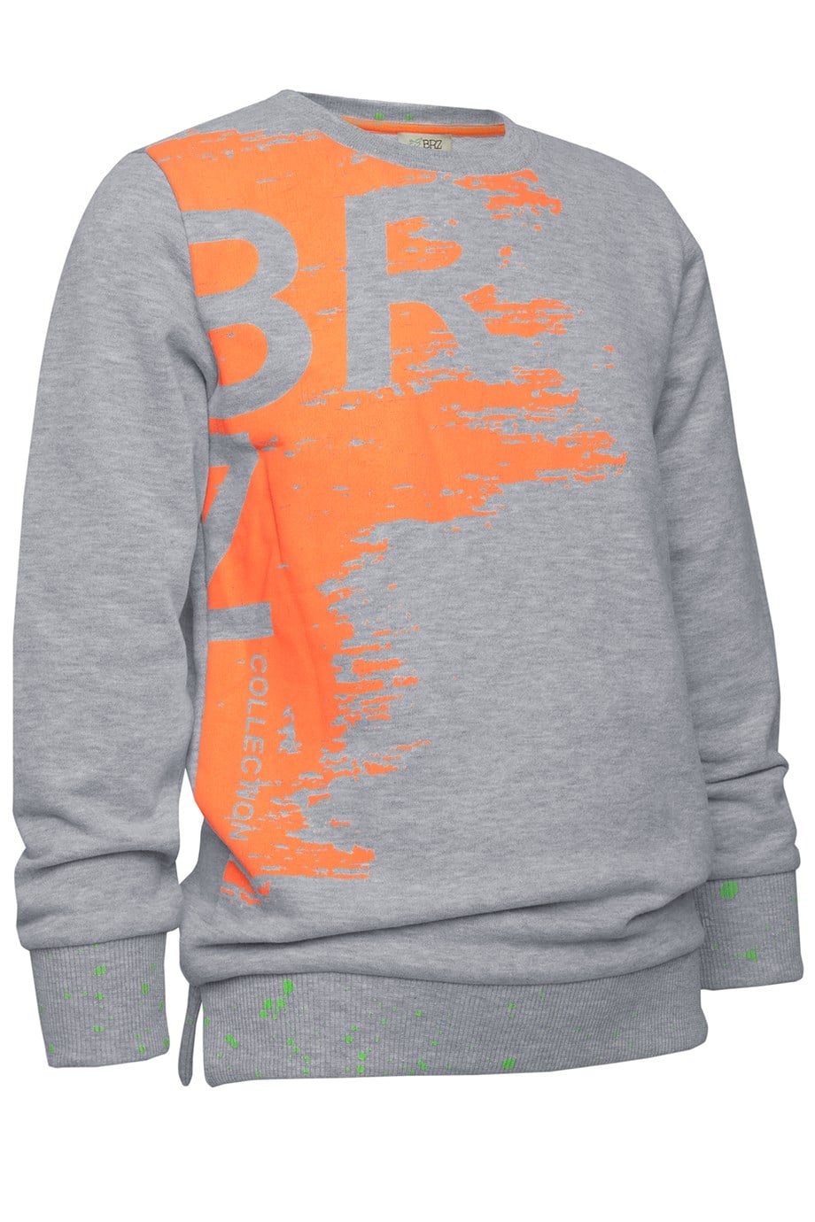 BRZ Kids Neon Baskılı Erkek Çocuk Sweatshirt