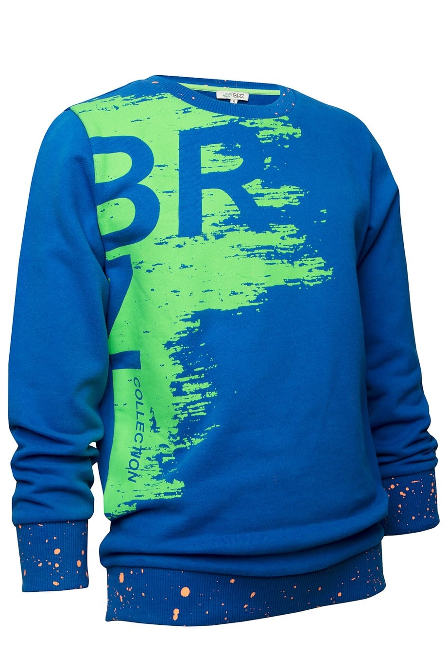 BRZ Kids Neon Baskılı Erkek Çocuk Sweatshirt