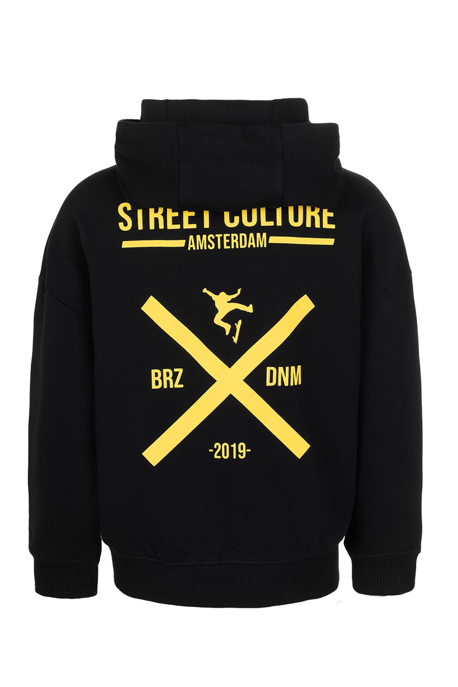 BRZ Kids Oversize Baskılı Erkek Çocuk Kapüşonlu Sweatshirt Hoodie