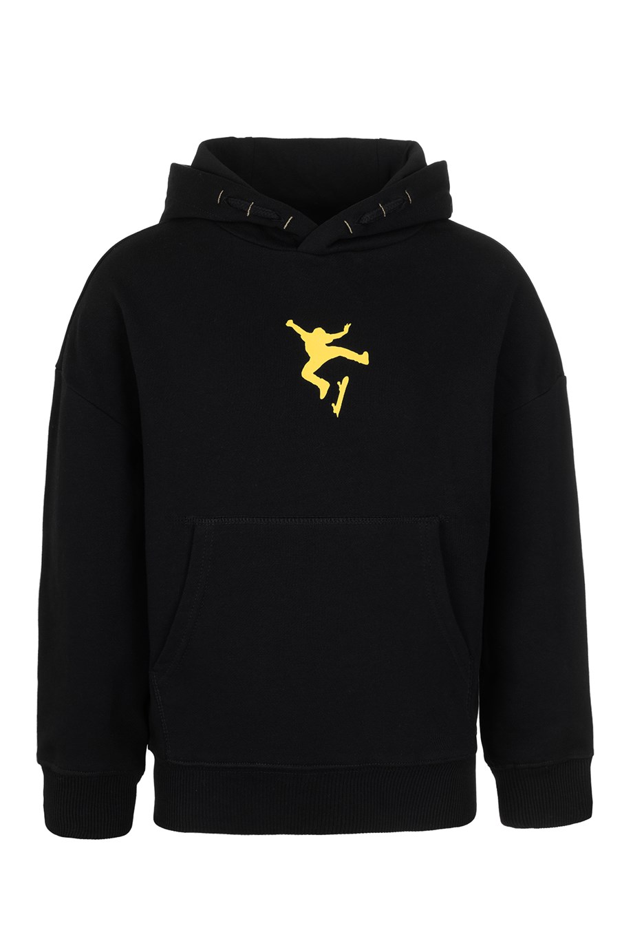 BRZ Kids Oversize Baskılı Erkek Çocuk Kapüşonlu Sweatshirt Hoodie