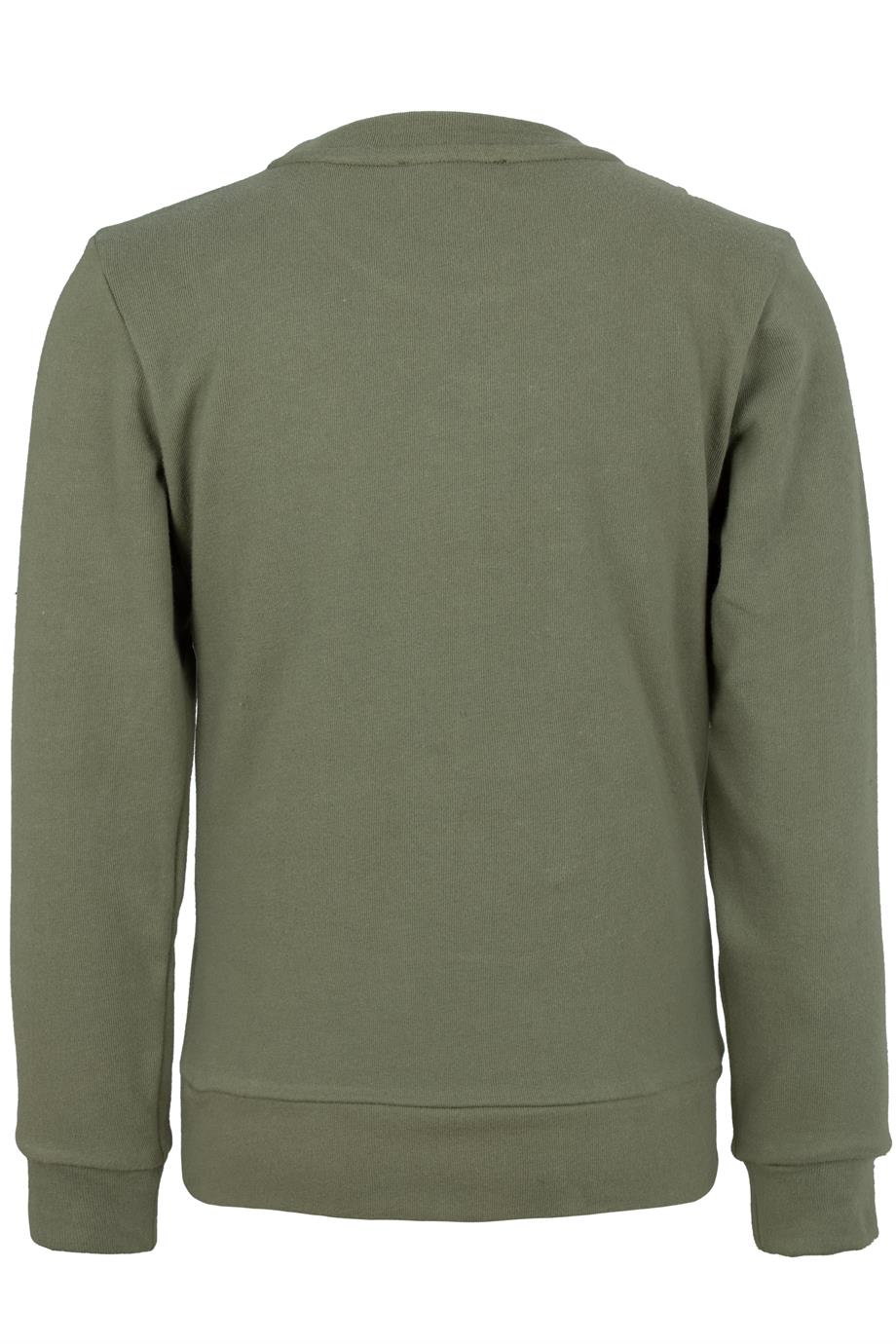 BRZ Kids Palmiye Baskılı Kız Çocuk Sweatshirt