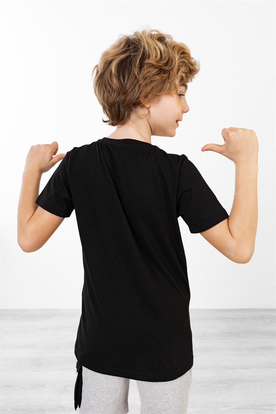 BRZ Kids Skate Baskılı Erkek Çocuk T-shirt