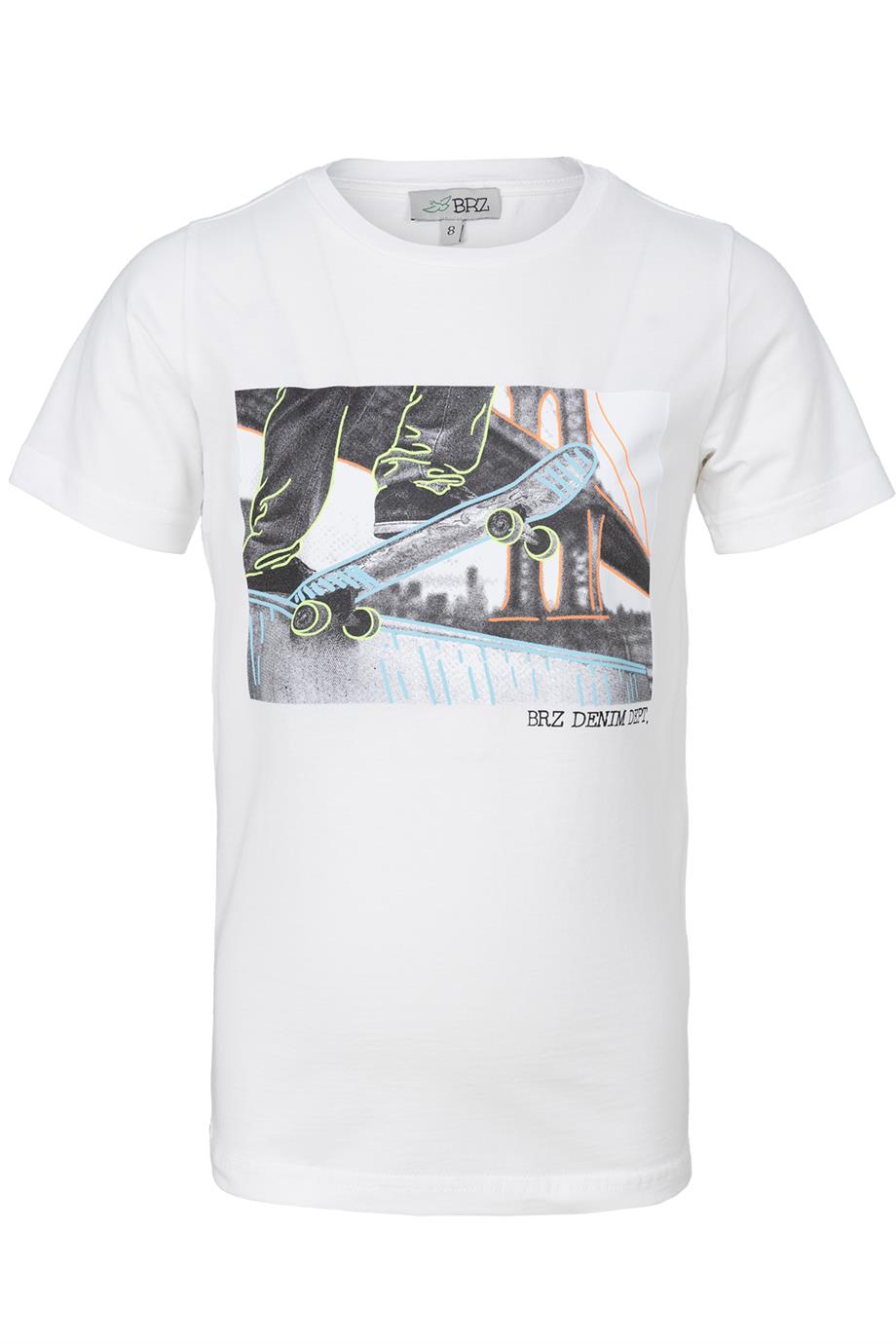 BRZ Kids Skate Baskılı Erkek Çocuk T-shirt