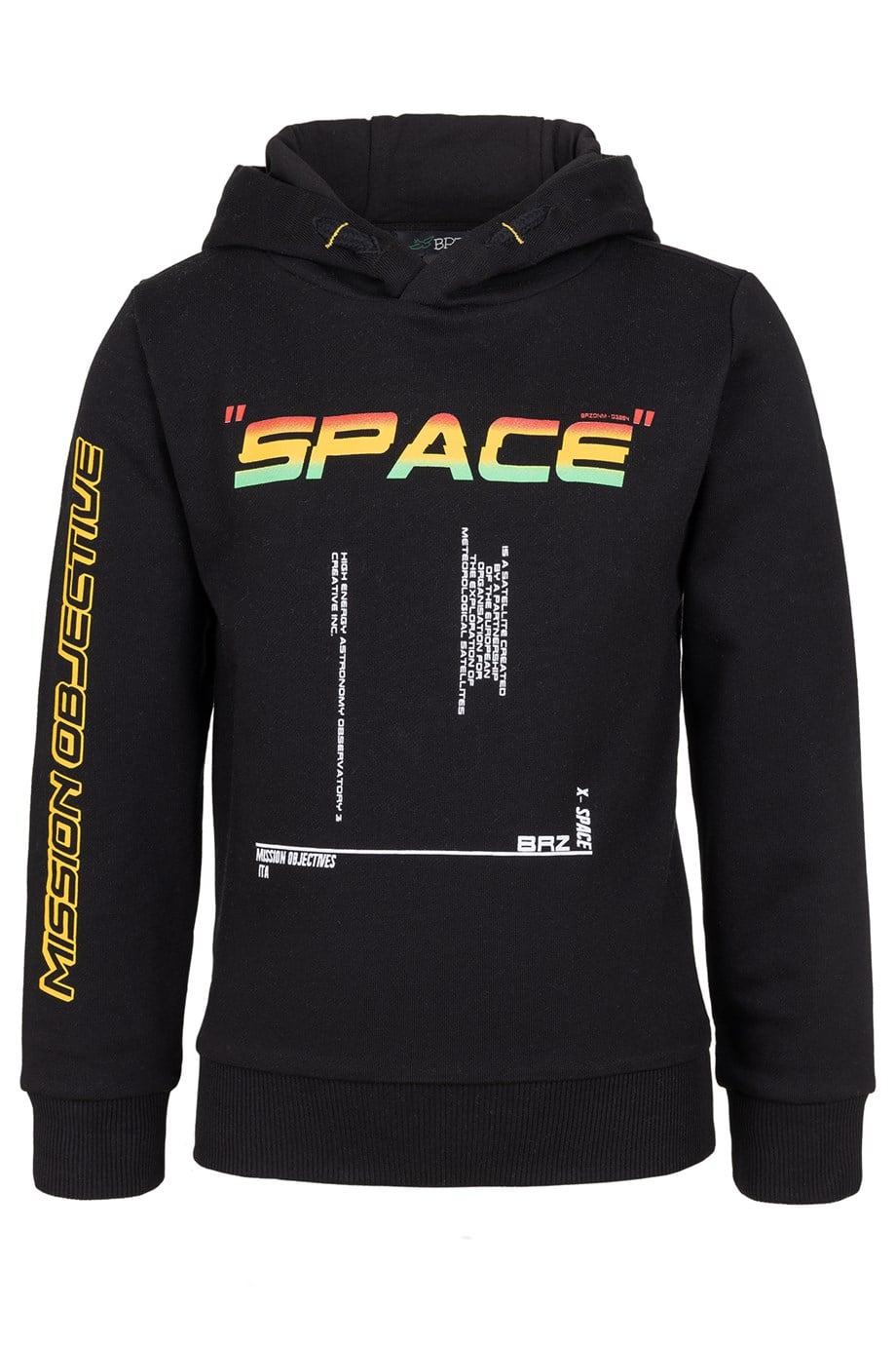 BRZ Kids Space Baskılı Erkek Çocuk Kapüşonlu Sweatshirt